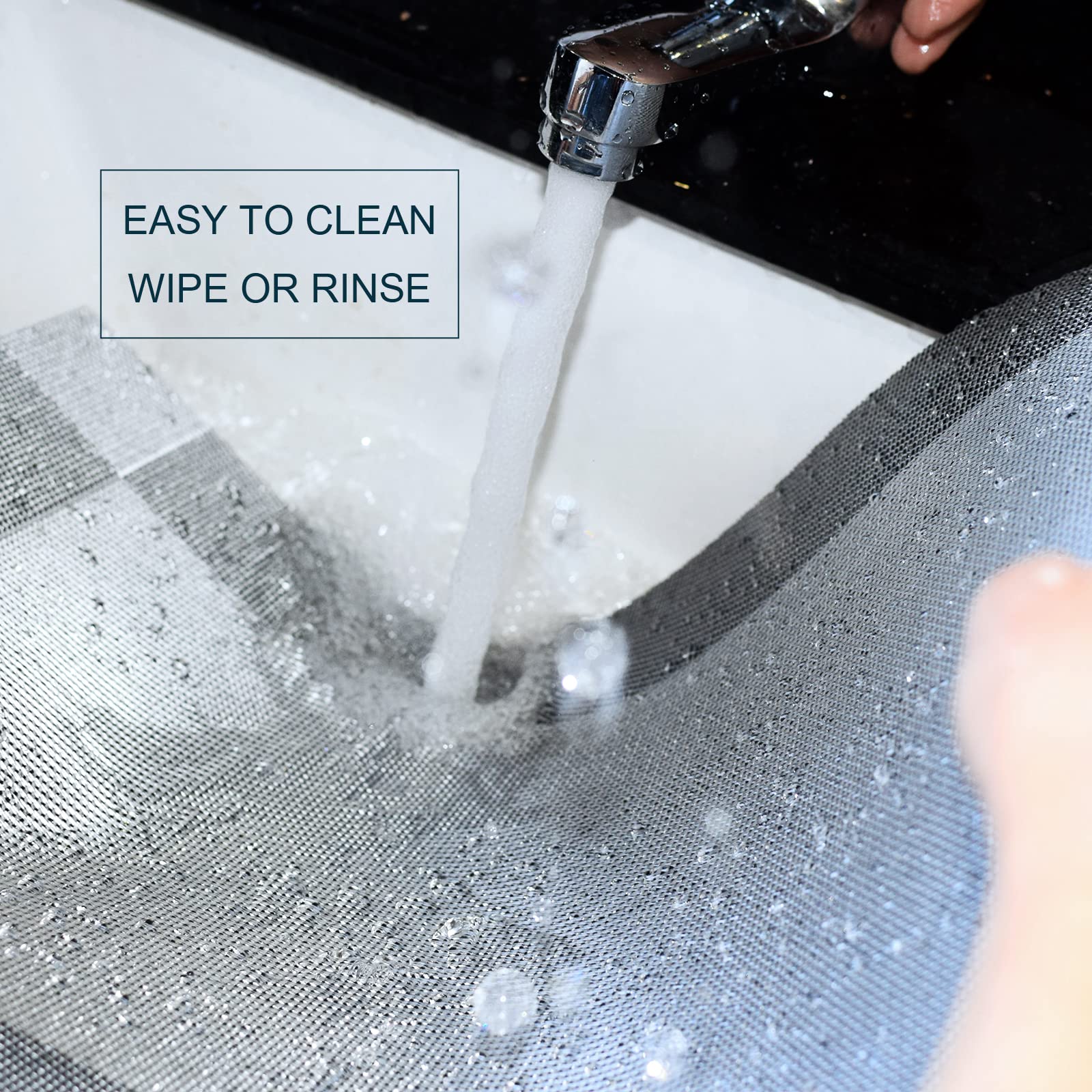 Fgsaeor Placemats,Table Place Mats For Kitchen Dining, Heat-Resistant Anti-Skid Stain Washable Pvc Table Mats, Easy To Cleaning