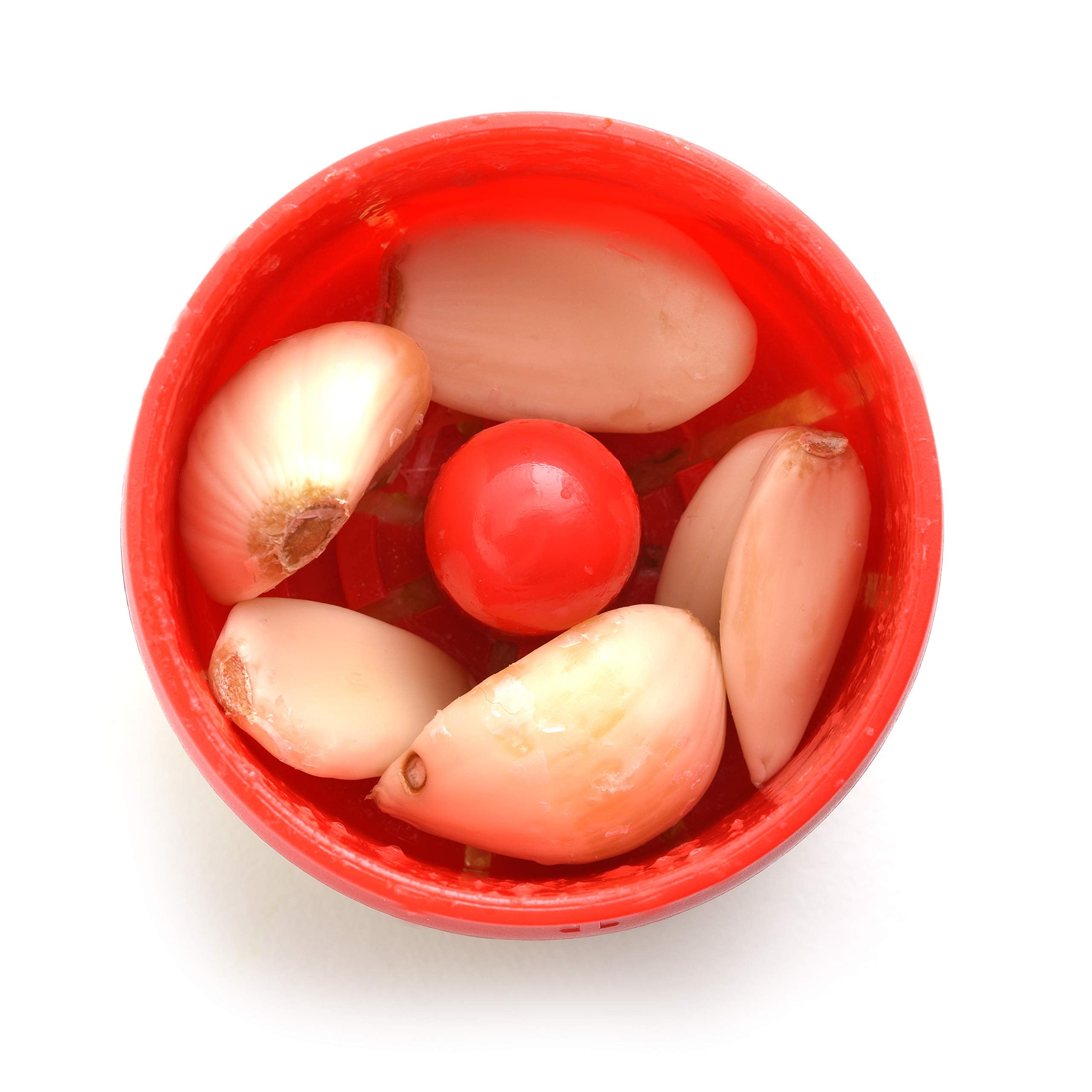 Norpro, Red Twist N' Mince With Garlic Peeler