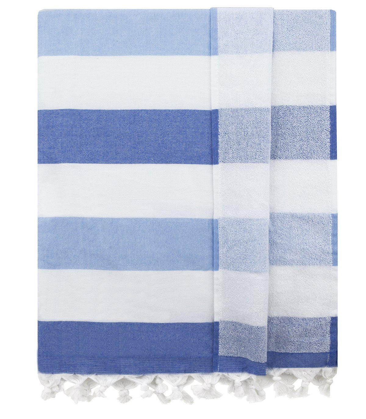 Eshma Mardini Bath & Beach Towel,%100 Cotton Peshtemal, Pool, Spa, Sauna, Hot Yoga Towel (Double Sided) (Blue)