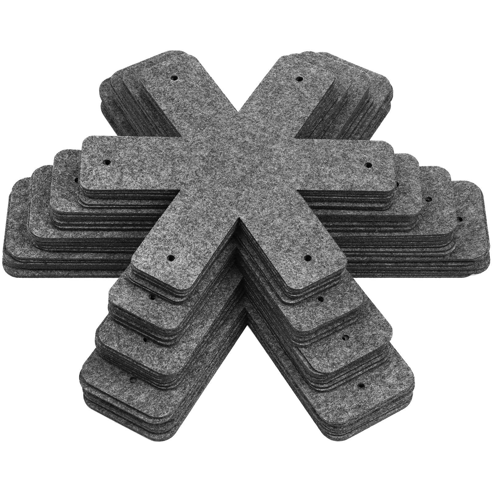 Cedilis Set Of 40 Pan Pot Protectors, 4 Different Size Cookware Protector, Thicker Pots And Pans Dividers, Anti-Slip Pans Pot Se