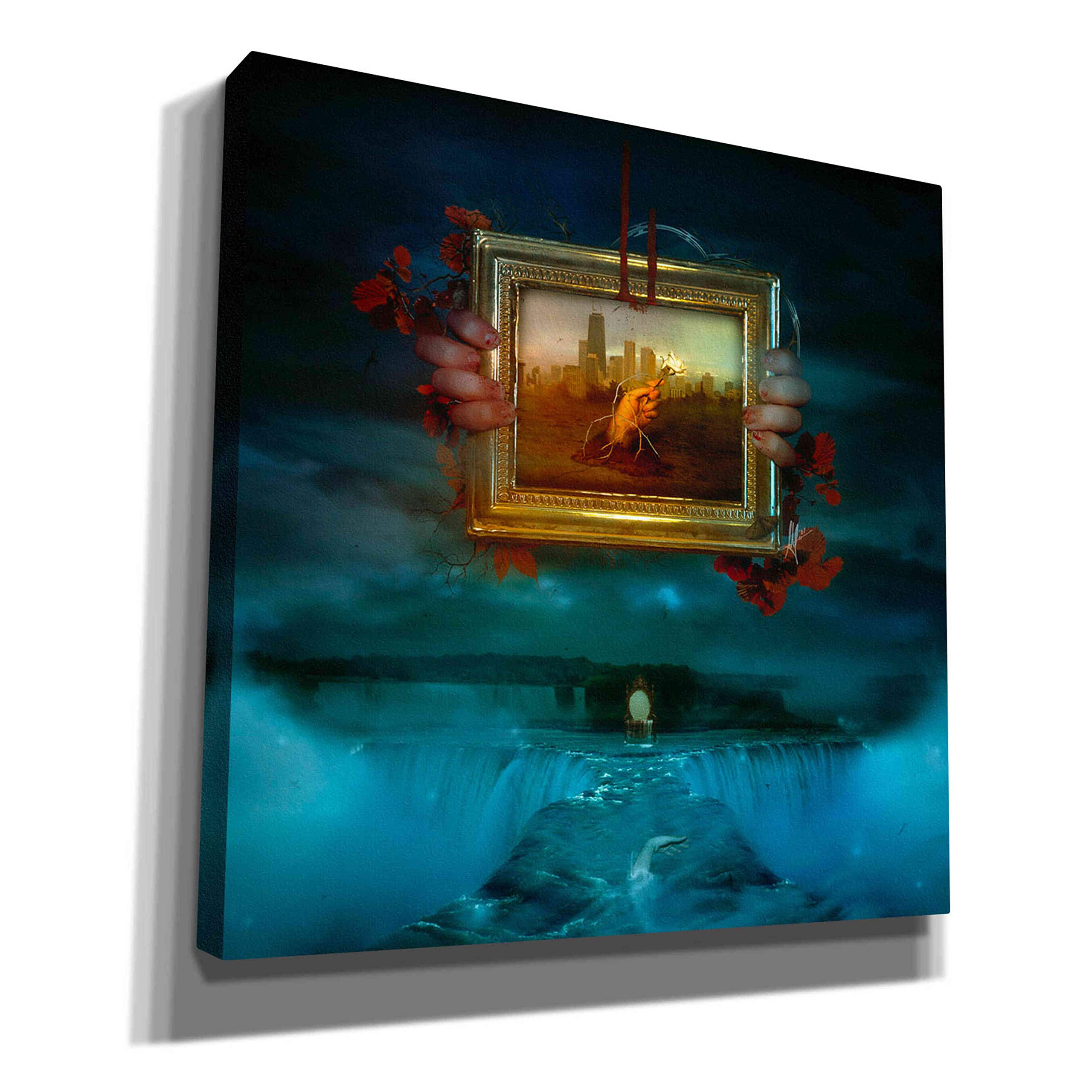 Cortesi Home 'Dangerous Dreams' By Mario Sanchez Nevado, Canvas Wall Art, 37''X37''