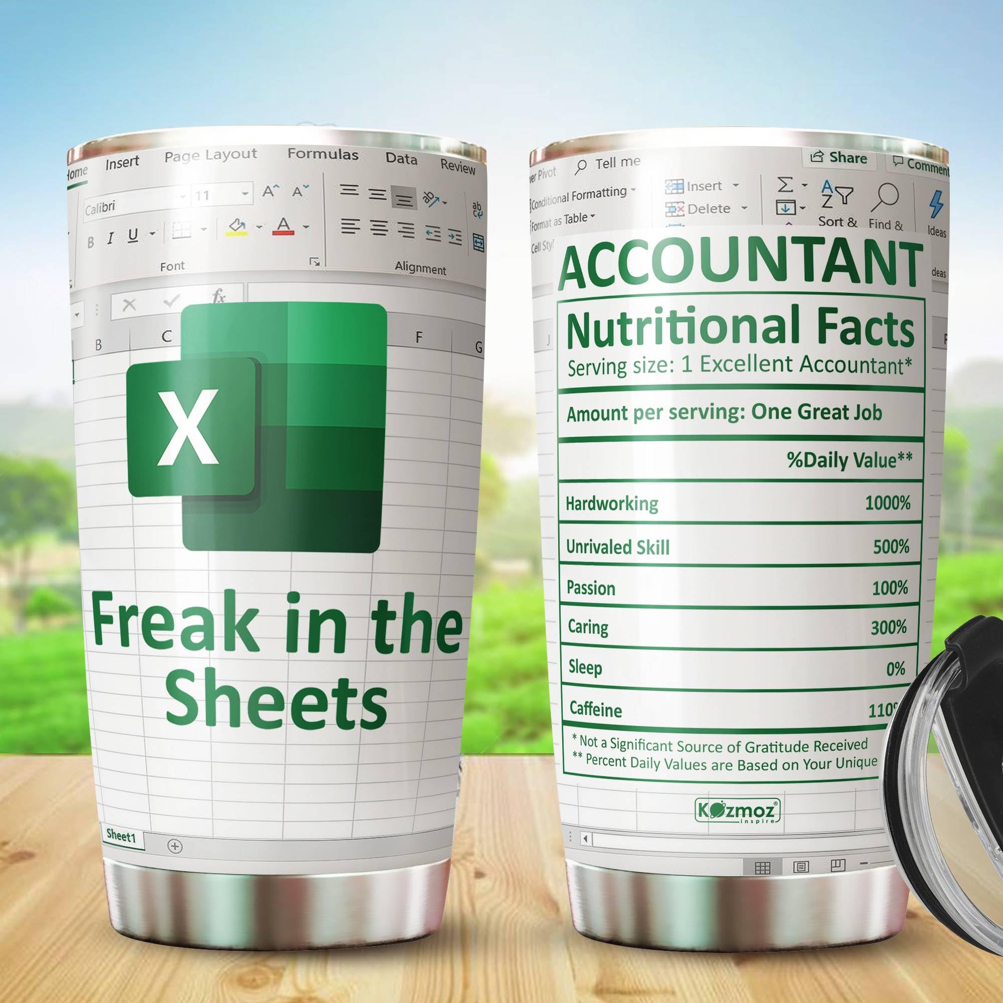 Accountant cup -Accountant funny mug-accounting gift-cpa gifts-excel life-accounting graduation gifts-excel shortcut -Tumbler Gifts for Accountant  na CPA CFO  Coworkers  Men  Women Tumbler 20 oz
