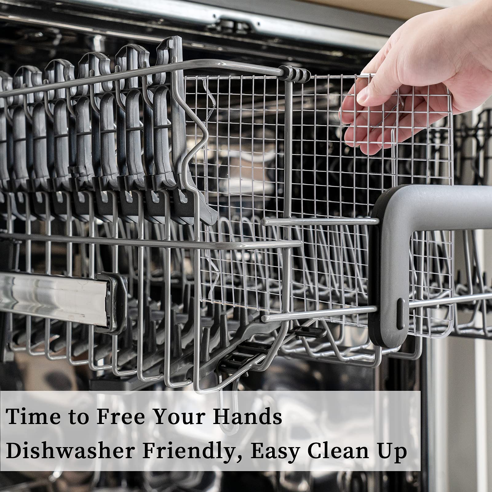 Aisoso Cooling Rack For Baking, Baking Rack With 18/8 Stainless Steel Bold Grid Wire, Multi Use Oven Rack Fit Quarter Sheet Pan,