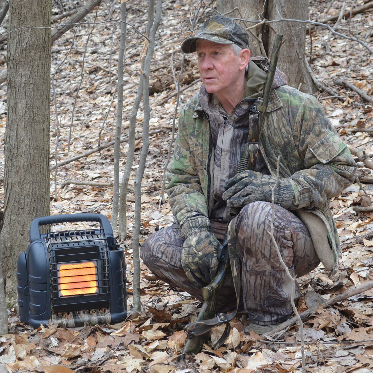 Mr. Heater MH12HB Hunting Buddy Portable Space Heater   Camouflage