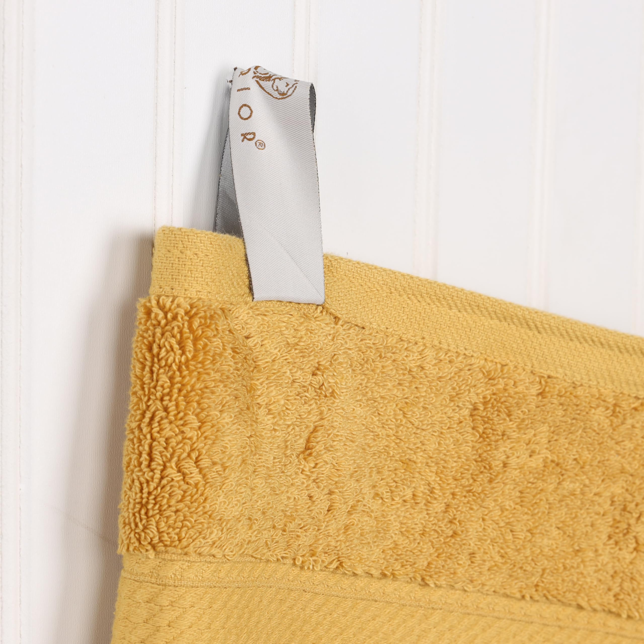Superior Egyptian Cotton Pile Bath Towels, Ultra Soft Luxury Towel, Thick Plush Essentials, Absorbent Heavyweight, Guest Bath, H