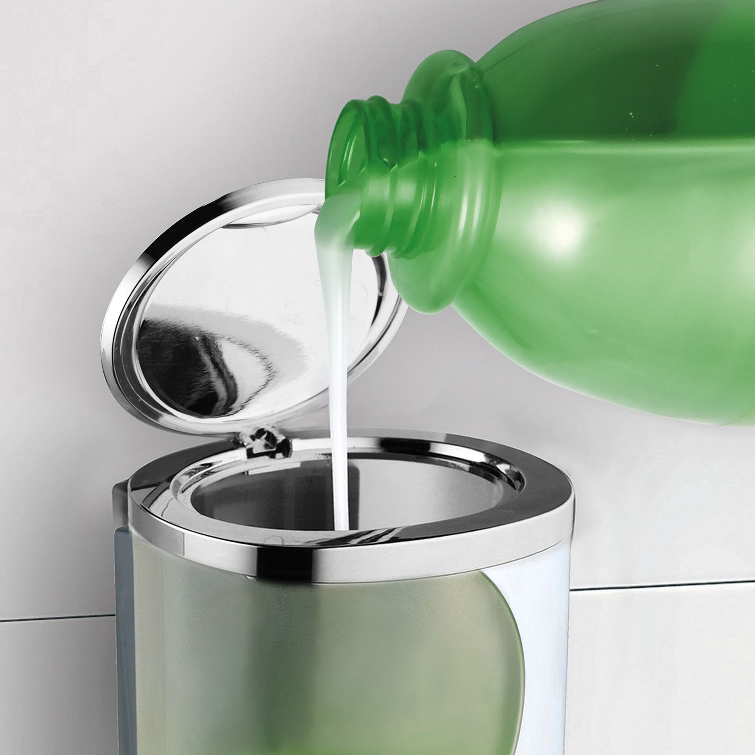 Hotelspawave Luxury Soap/Shampoo/Lotion Modular-Design Shower Dispenser System (Pack Of 3)