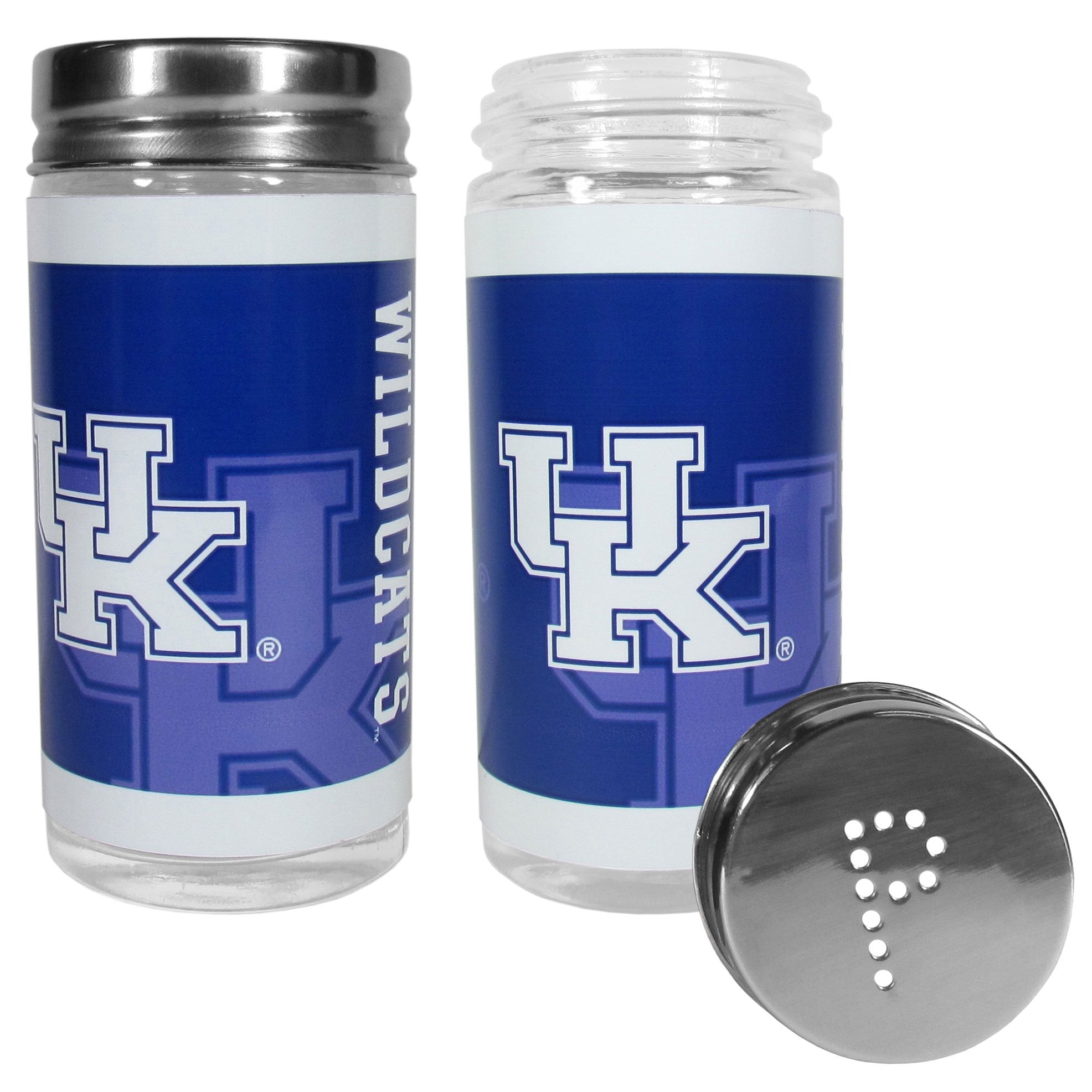 Siskiyou Sports Unisex Ncaa Kentucky Wildcats Tailgater Salt & Pepper Shakers, Blue, Set Of 2