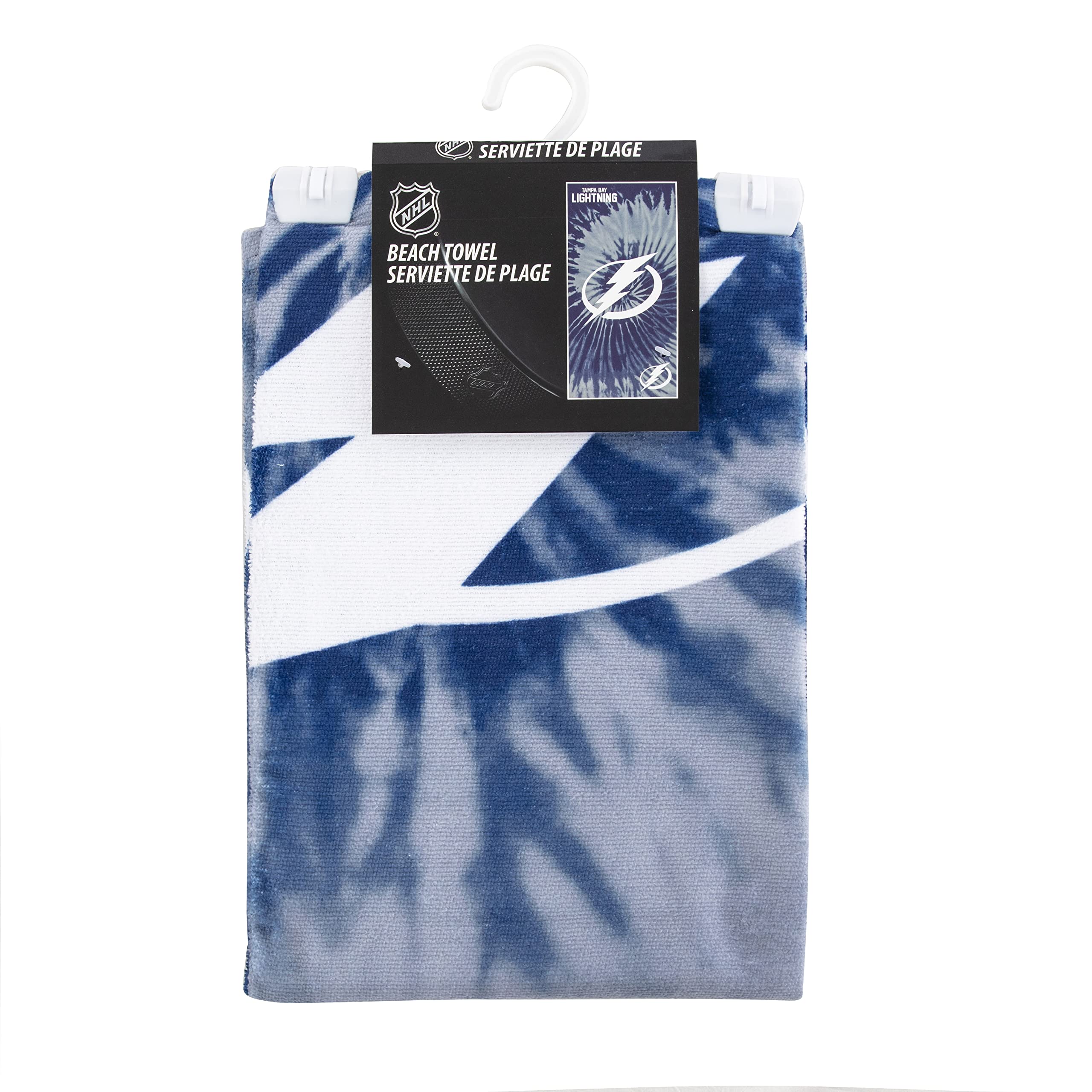 Northwest The Company NHL Tampa Bay Lightning Beach Towel  30'' x 60''  Psychedelic