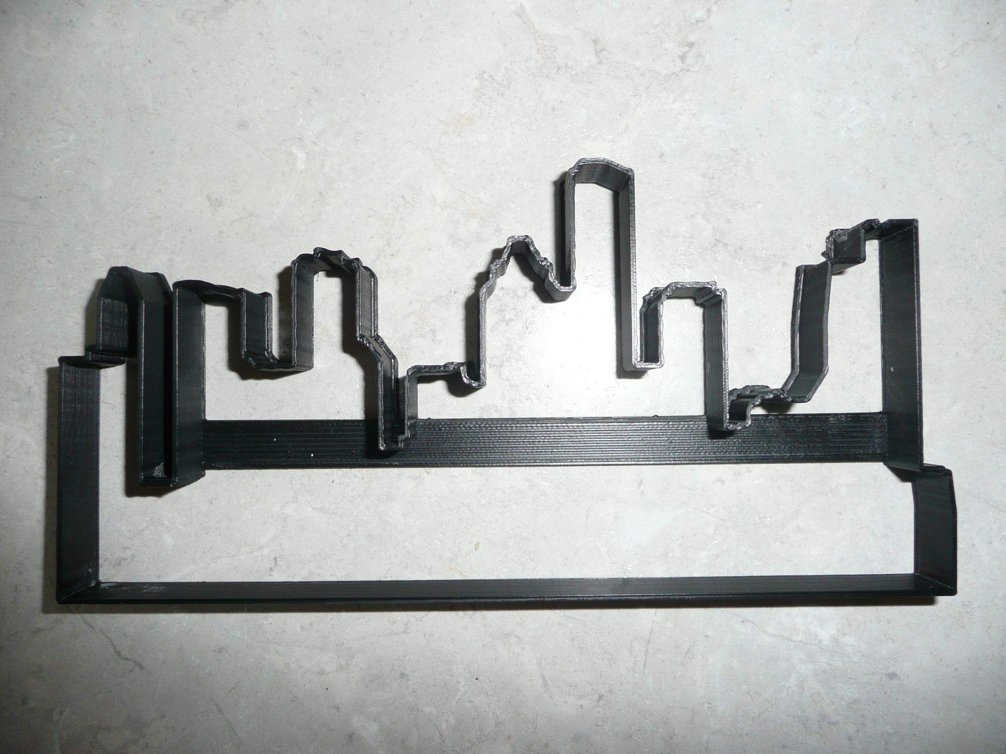 Houston Texas City Skyline Skyscraper Building Horizon Structure Cookie Cutter Made In Usa Pr2957