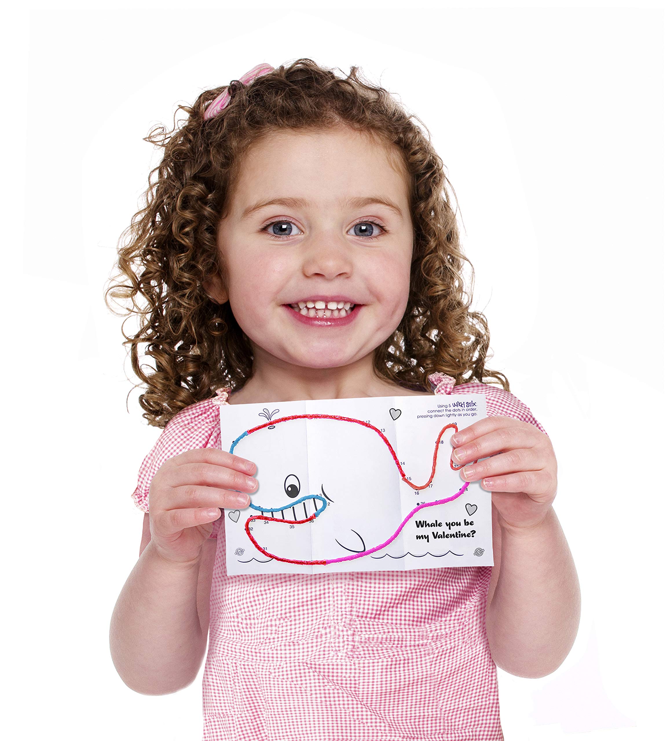 Wikki Stix Valentine'S Fun Favors 50 Pak. Valentine'S Gifts For Kids And Kids Classroom Gift Bags. 50 Individually Packaged Paks