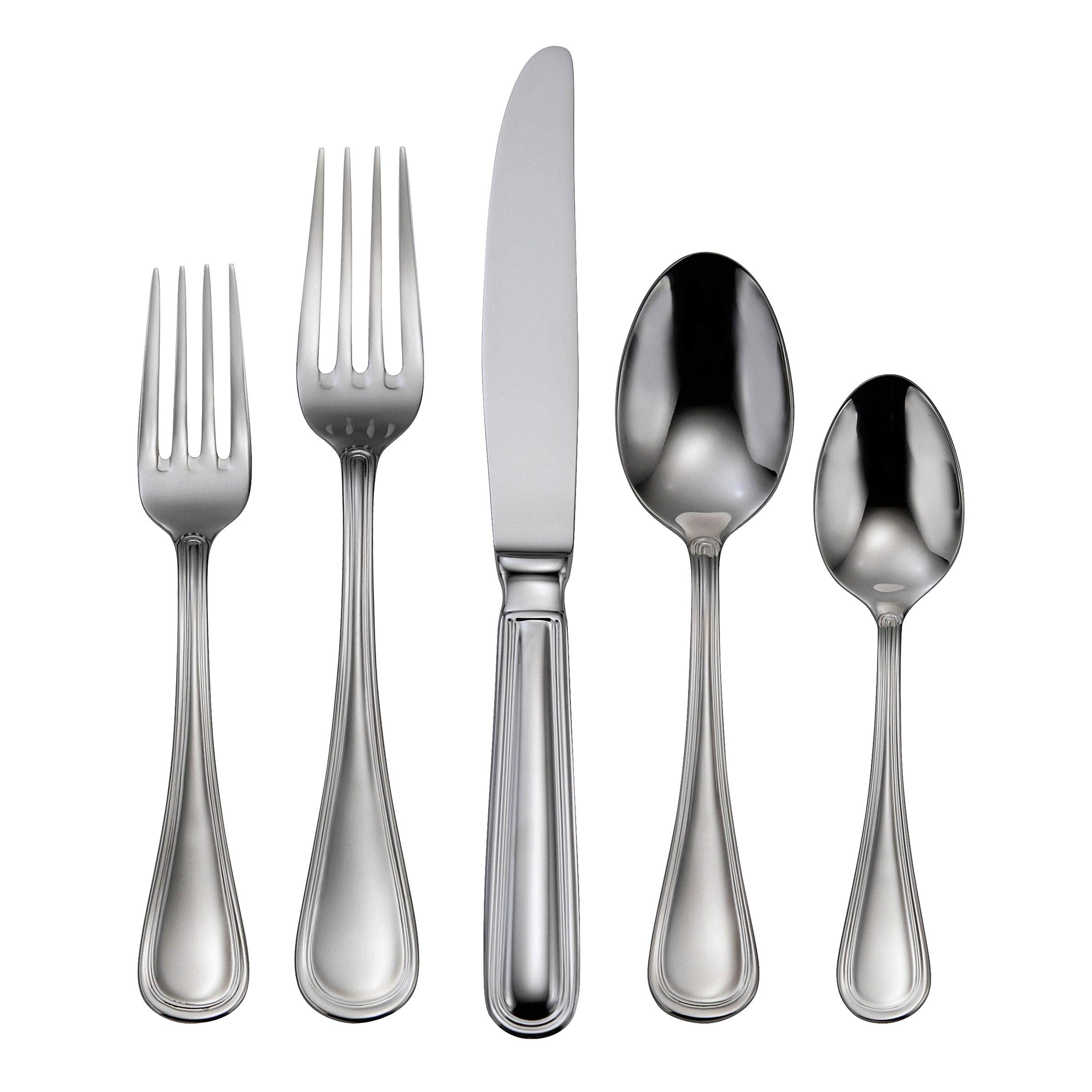 Oneida Omnia Flatware, 62 Piece, Silver