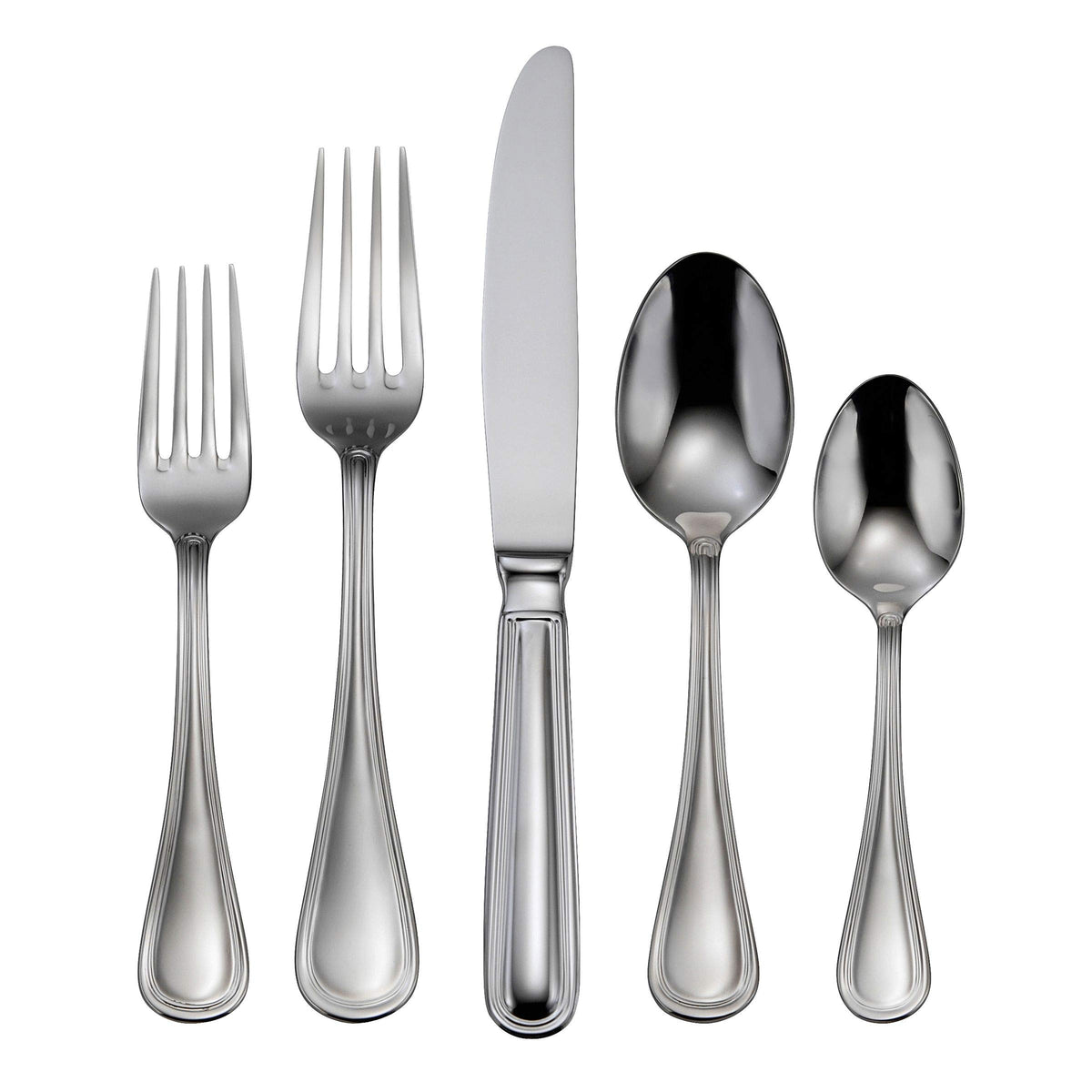 Oneida Omnia Flatware, 62 Piece, Silver