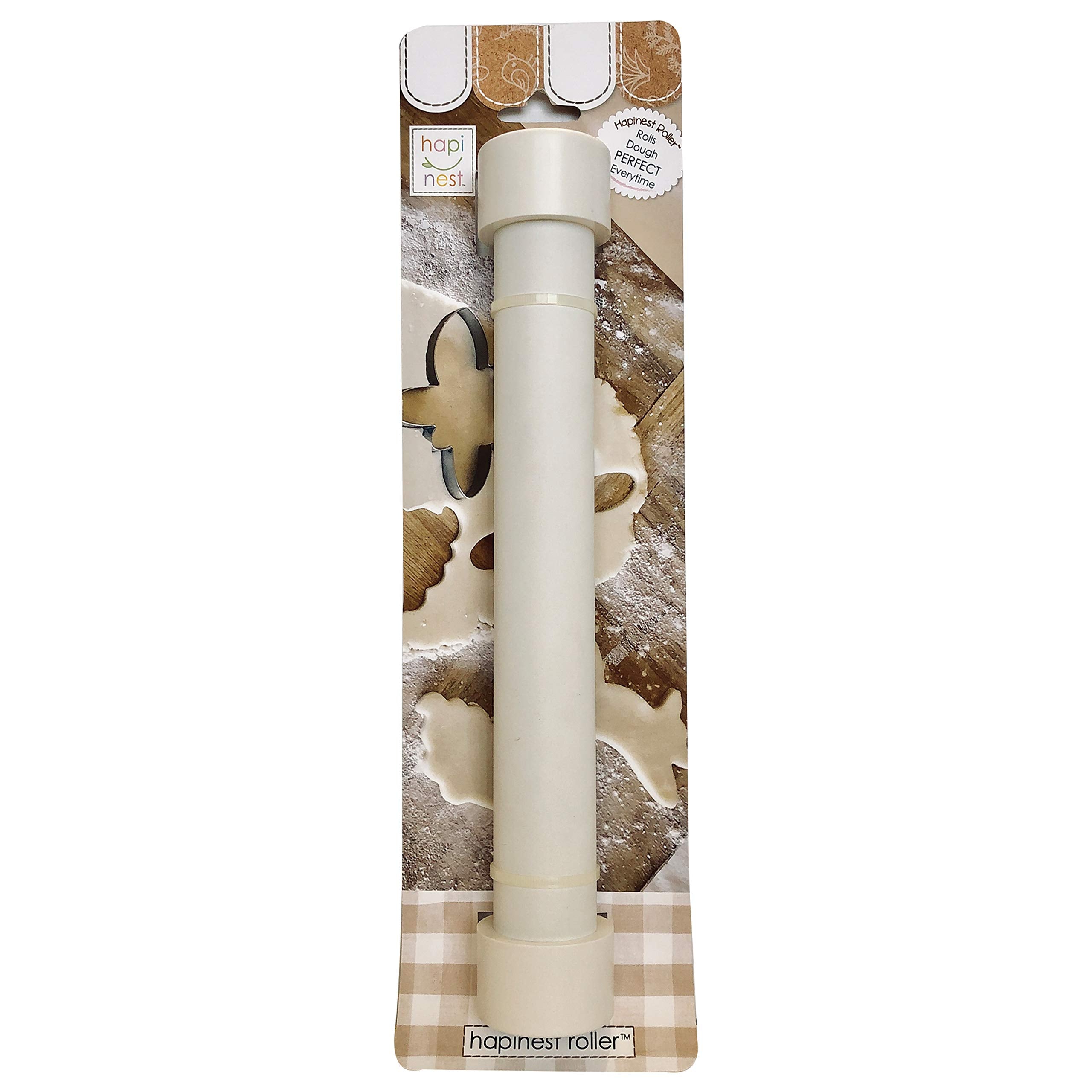 Hapinest Roller, Perfect Cookie Dough Rolling Pin For Baking