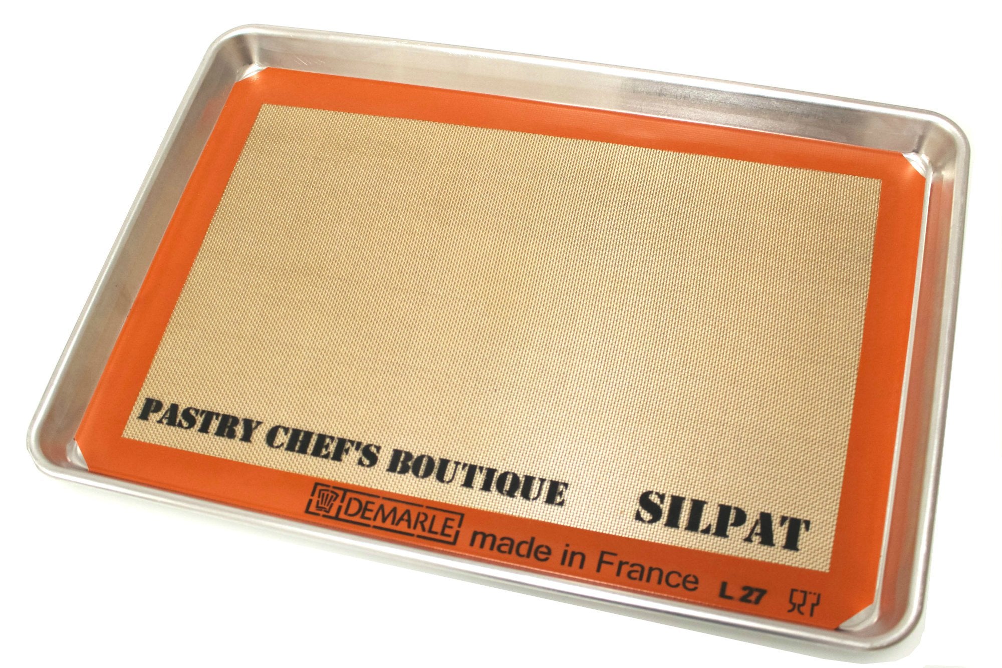 Sasa Demarle Silpat Premium Non-Stick Silicone Baking Mat, Big Sheet Pan Size (2/3 Sheet Pan) For A 15''X 21'' Sheet Pan - 13.58