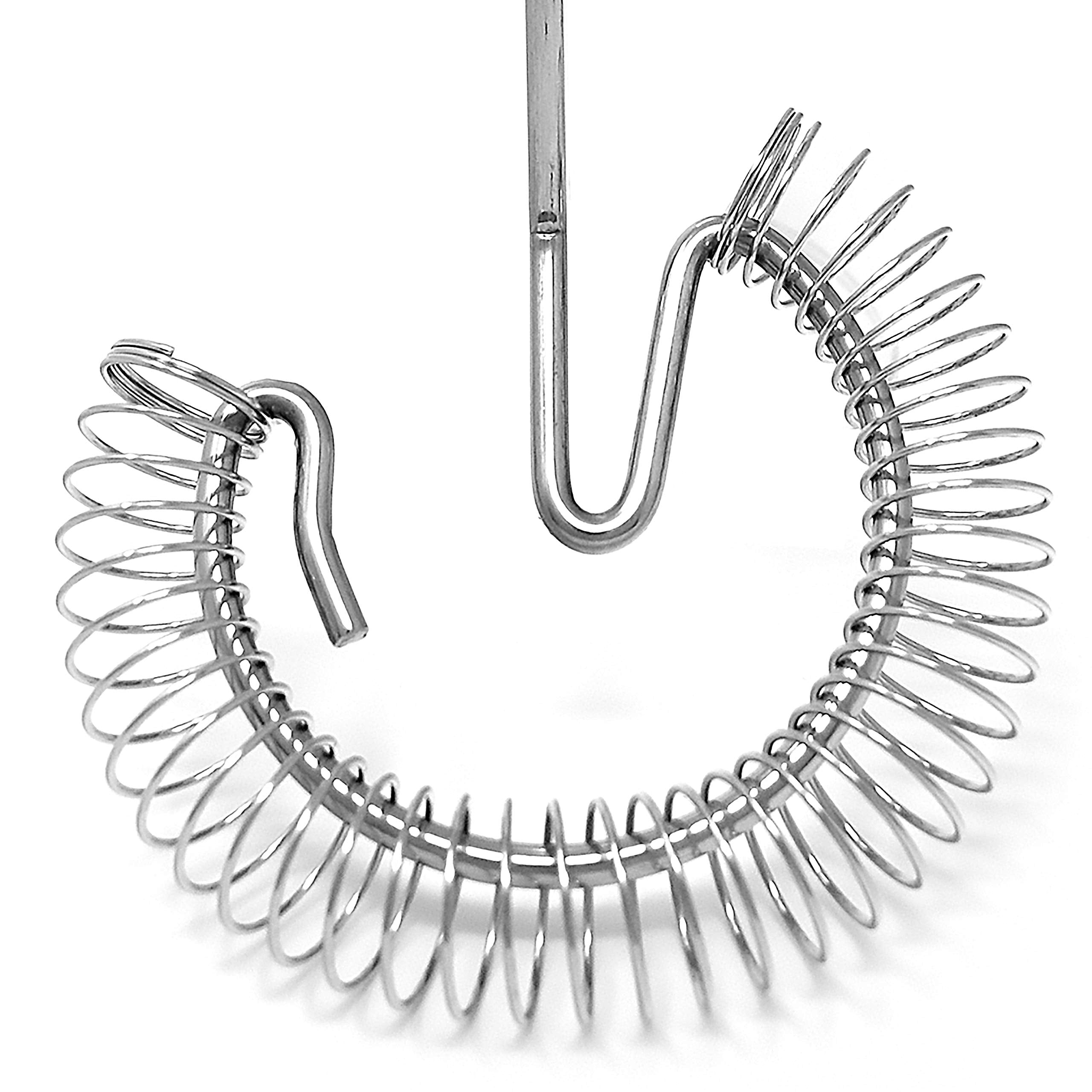 Norpro Krona Sauce Master Whisk, 11.5in Silver Stainless Steel, Model 2328