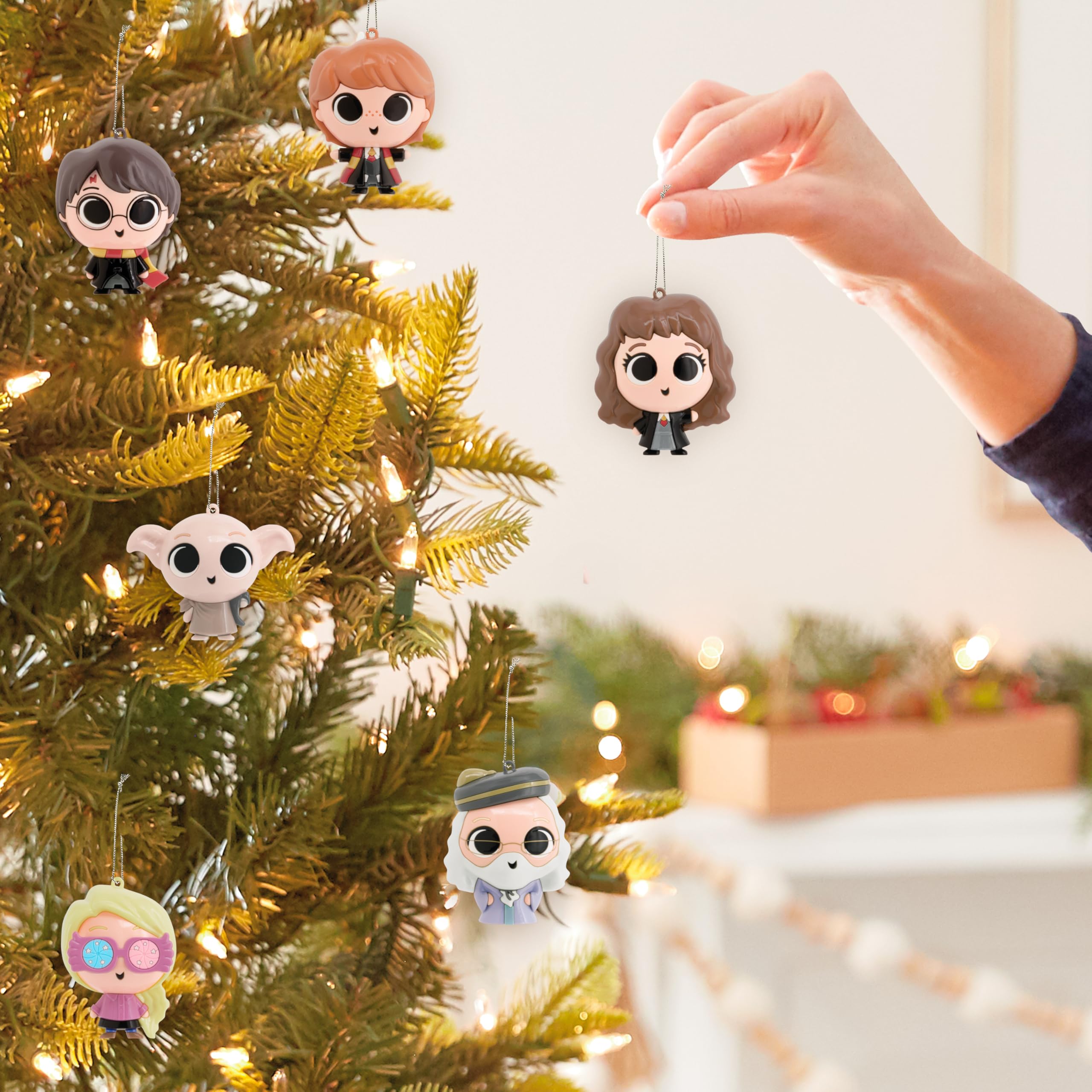 Hallmark Harry Potter Series 4 Shatterproof Christmas Ornaments Set of 2 - Perfect Gifts for Fans