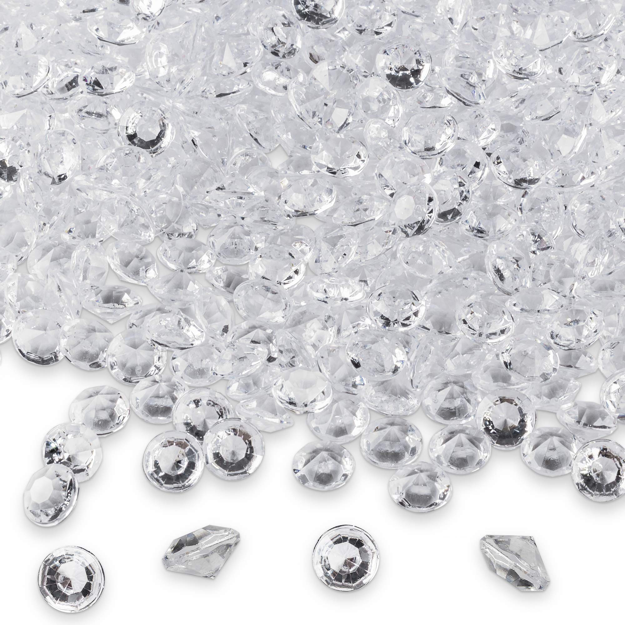 Super Z Outlet Diamond Table Confetti, Vase Filler, Party Decorations for Weddings, Bridal Shower, Birthdays, Home, and more. 20