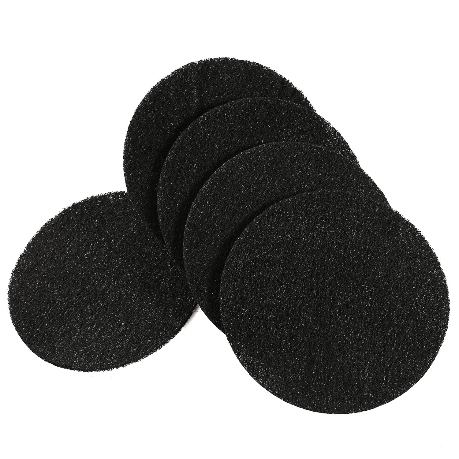 Resinta Compost Bin Filters - 6 Pieces Activated Carbon Replacement Filters, 6.25 Inches, Black, Model 8542019024