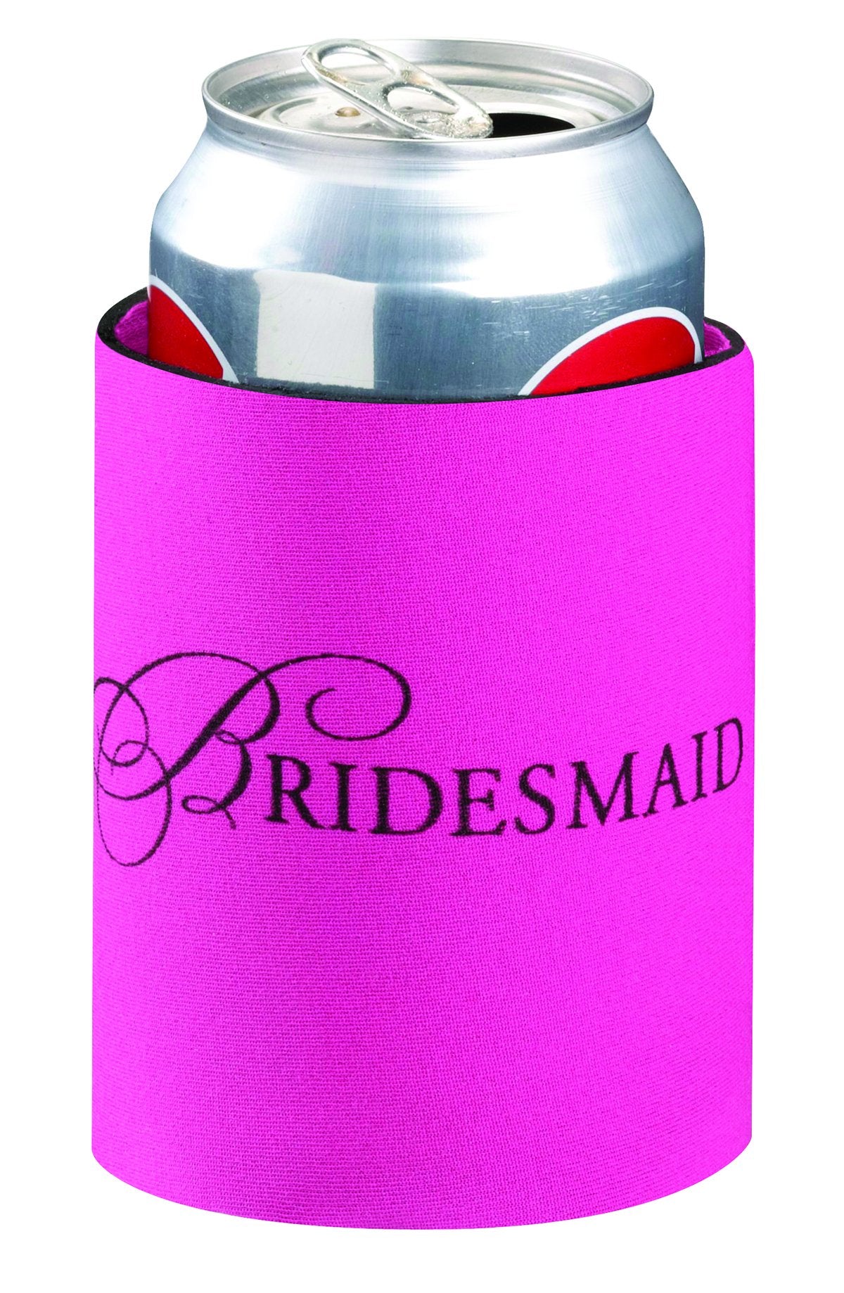 Lillian Rose Bridesmaid Can Cup Cozy Wedding Party Gift, Pink