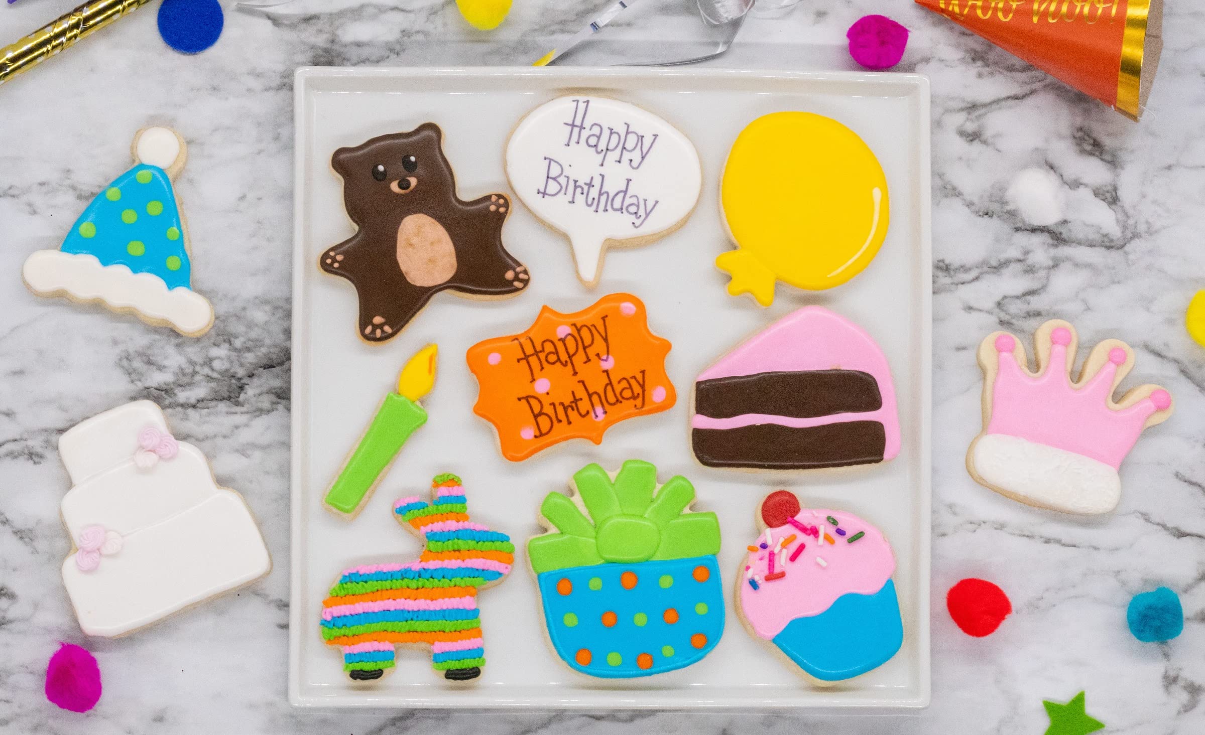 Handstand Kitchen Donut Shoppe 10-Piece Cookie Cutter Assortment
