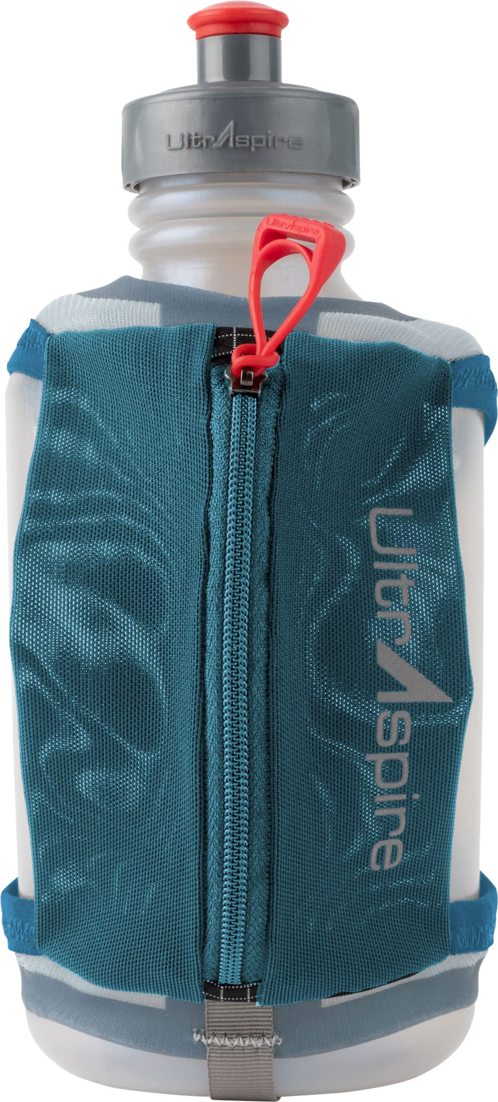 Ultraspire 550 Pocket Handheld Running Water Bottle  Emerald Blue, 550 mL