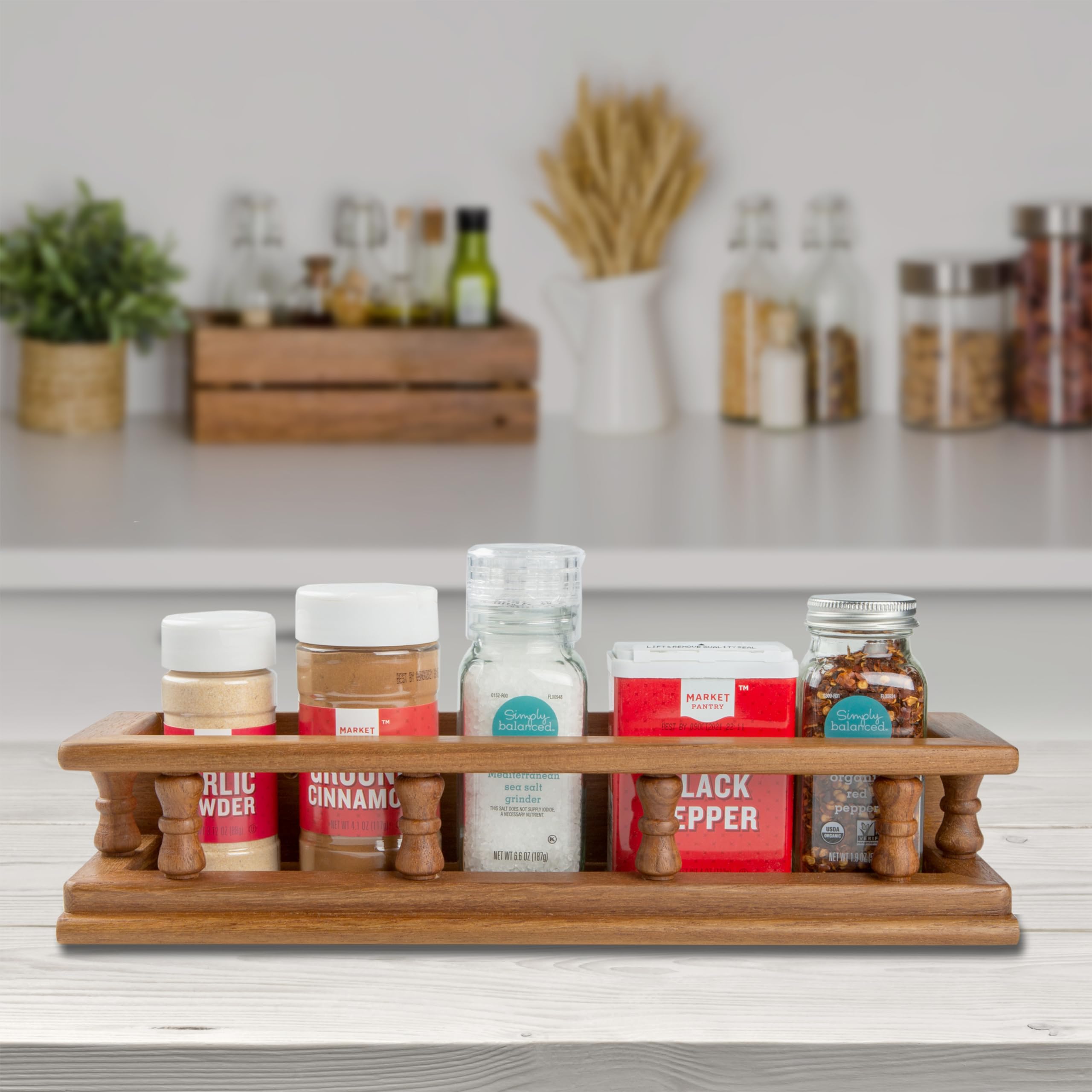 Whitecap 62436 Teak Spice Rack