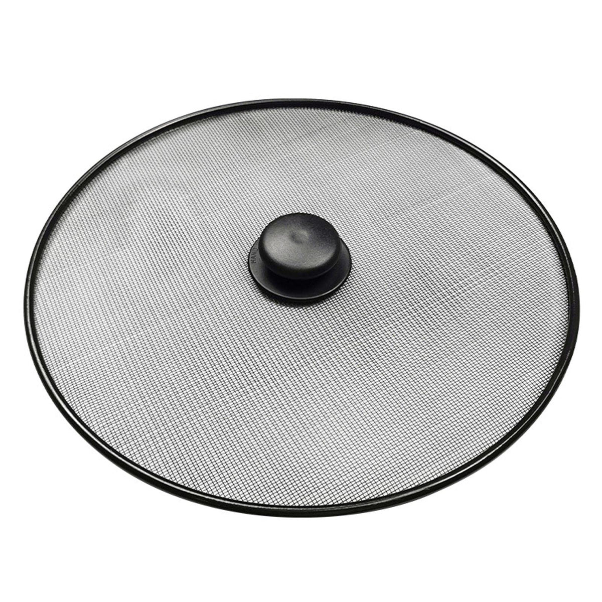 Splatter Screen, Frying Pan Splatter Screen, Splash Guard Lid With Knob, Extra Fine Mesh Splash Guard Pot Lid,Iron Coating Greas