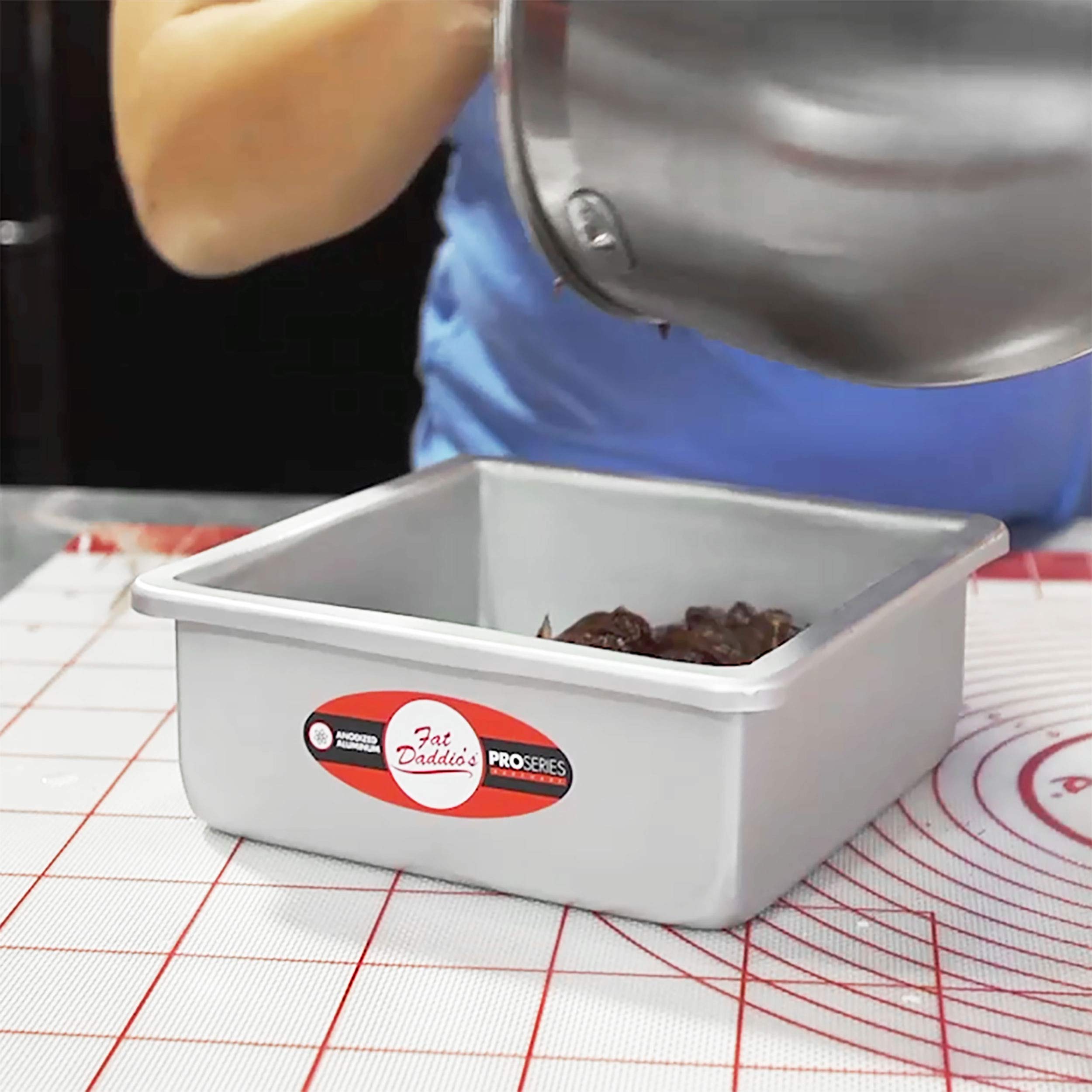Fat Daddio'S Anodized Aluminum Square Cake Pans