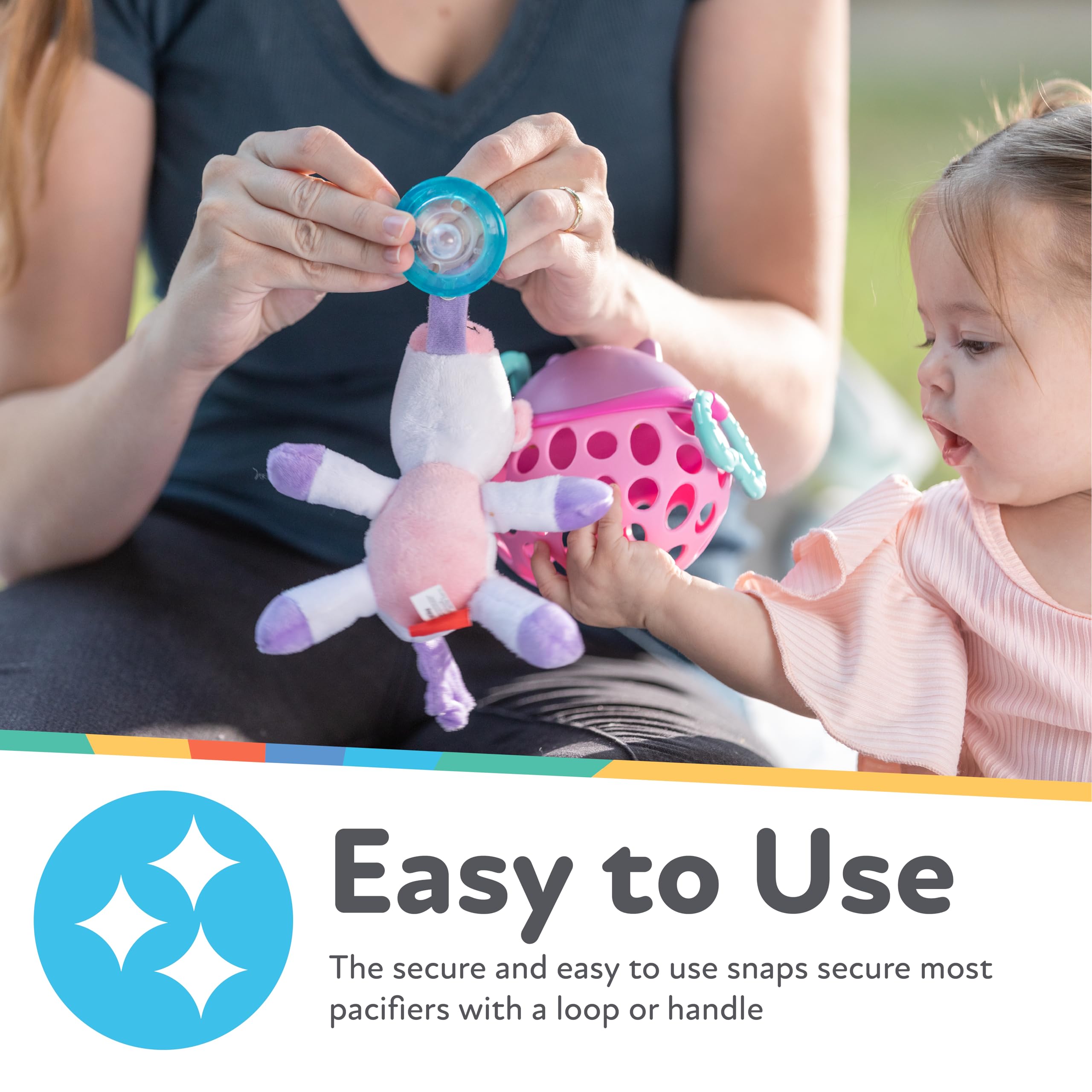 Nuby Calming Natural Flex Snuggleez Pacifier With Plush Combo Set For Cuddling With Comfort, Alligator