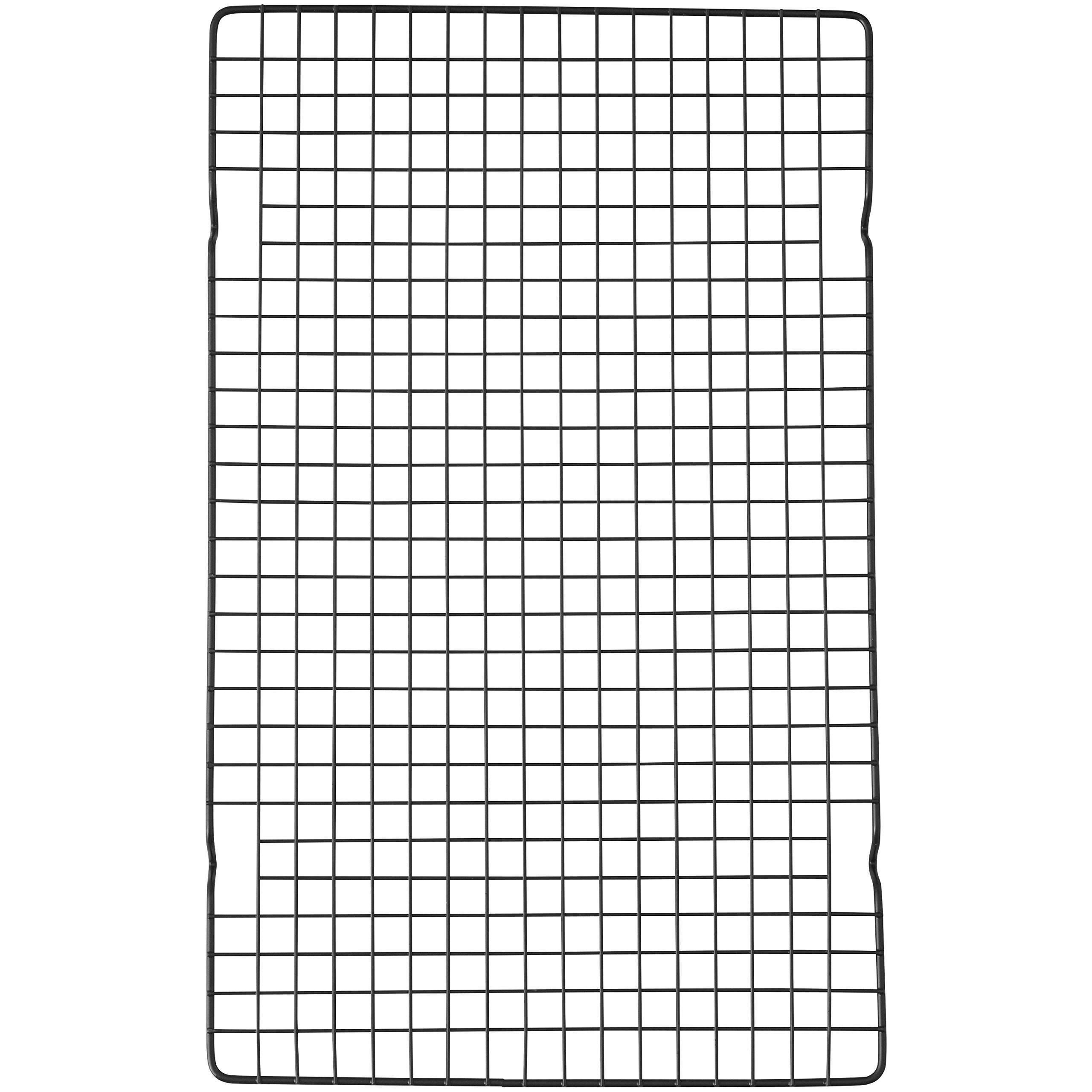 Wilton Recipe Right 16 Inch X 10 Inch Non-Stick Cooling Grid, Black