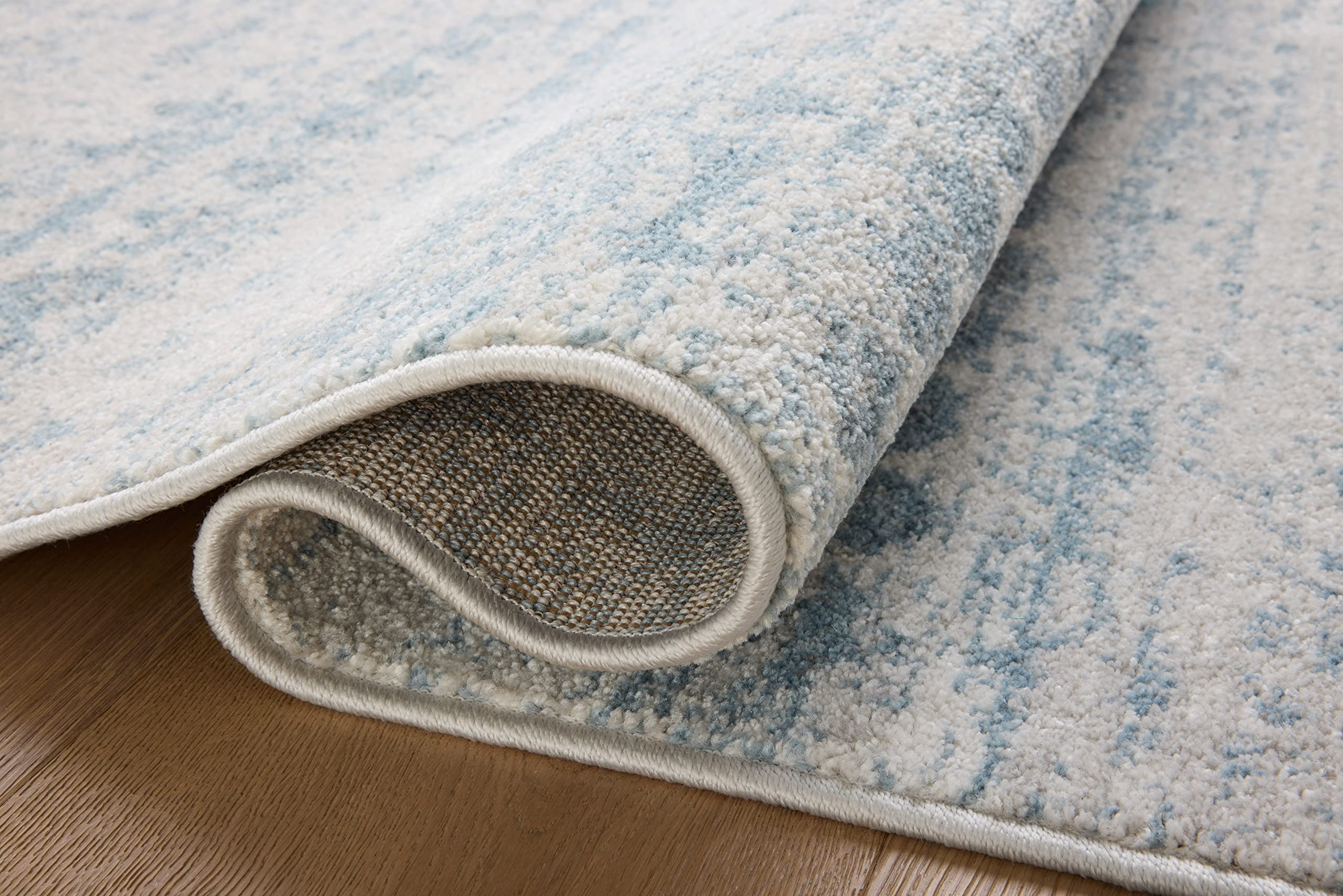 Loloi Kamala Collection KAM-04 Sky/Dove 11-2 x 15-7 Area Rug
