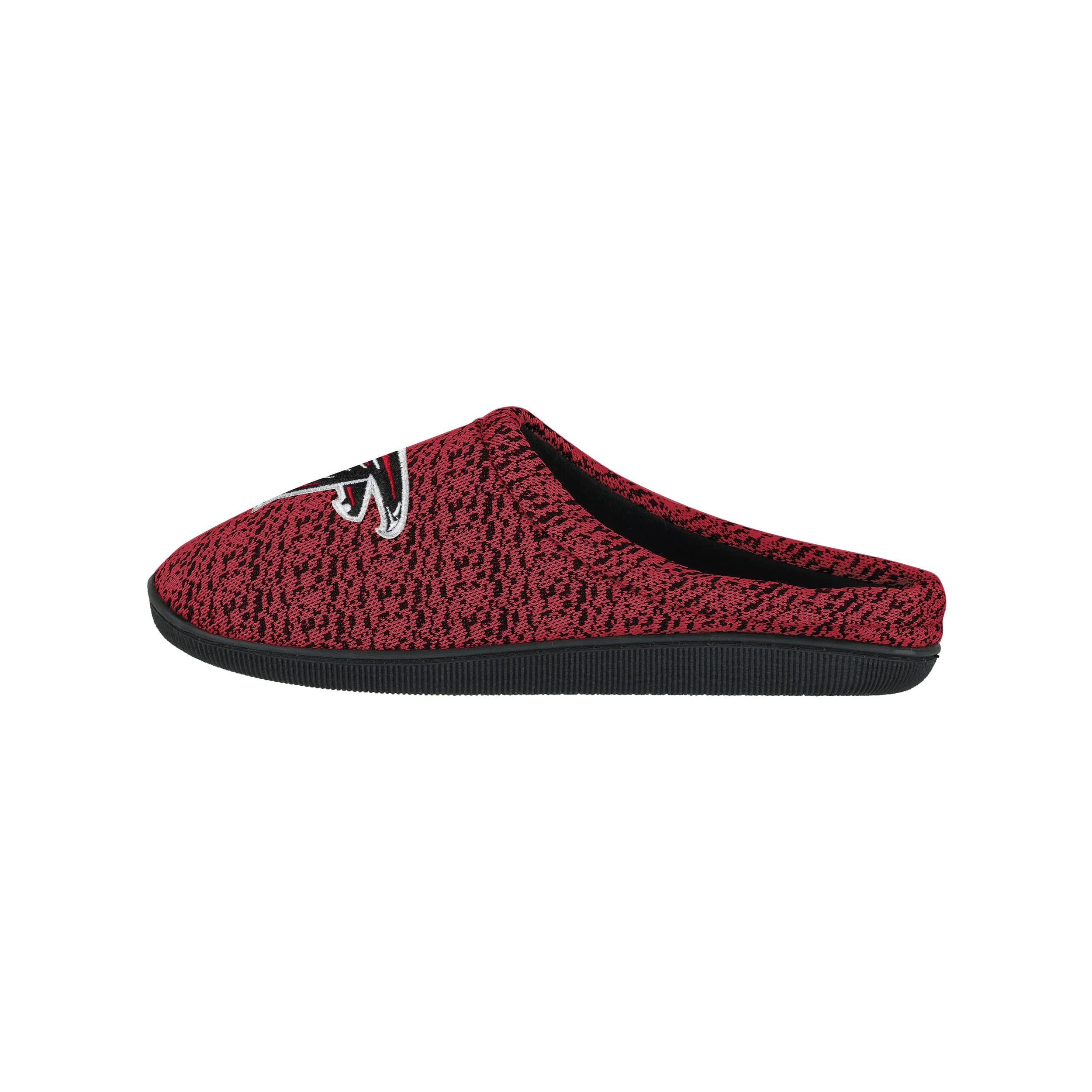 FOCO NFL Atlanta Falcons Men's Slippers, Large (11-12), Team Color, Model SLPNFPYKTCPSL