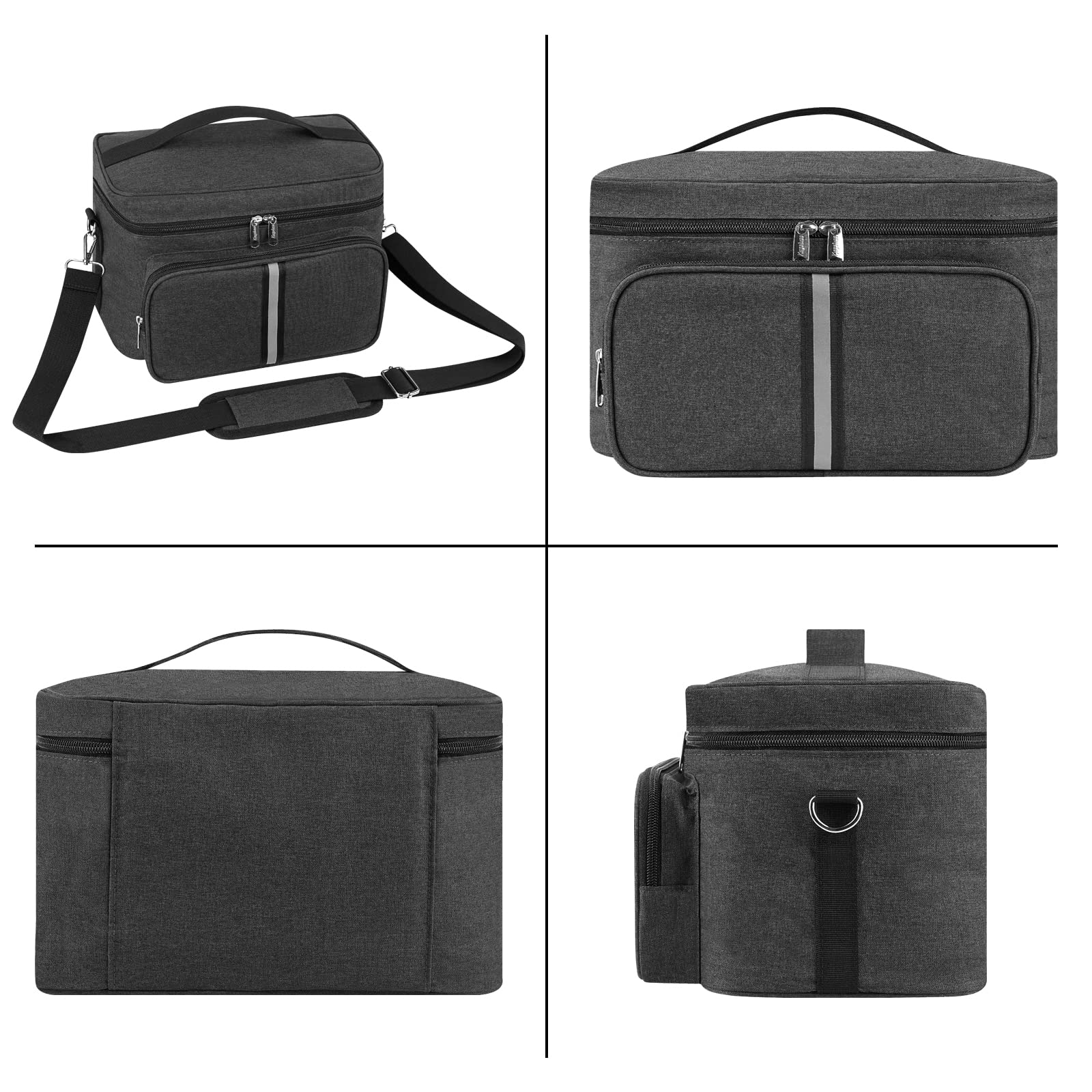 Kingshion Toaster Portable Storage Bag Compatible With Cuisinart Cpt-160, Cuisinart Cpt-160Bks, Keemo And Most 2-Slice Toasters,