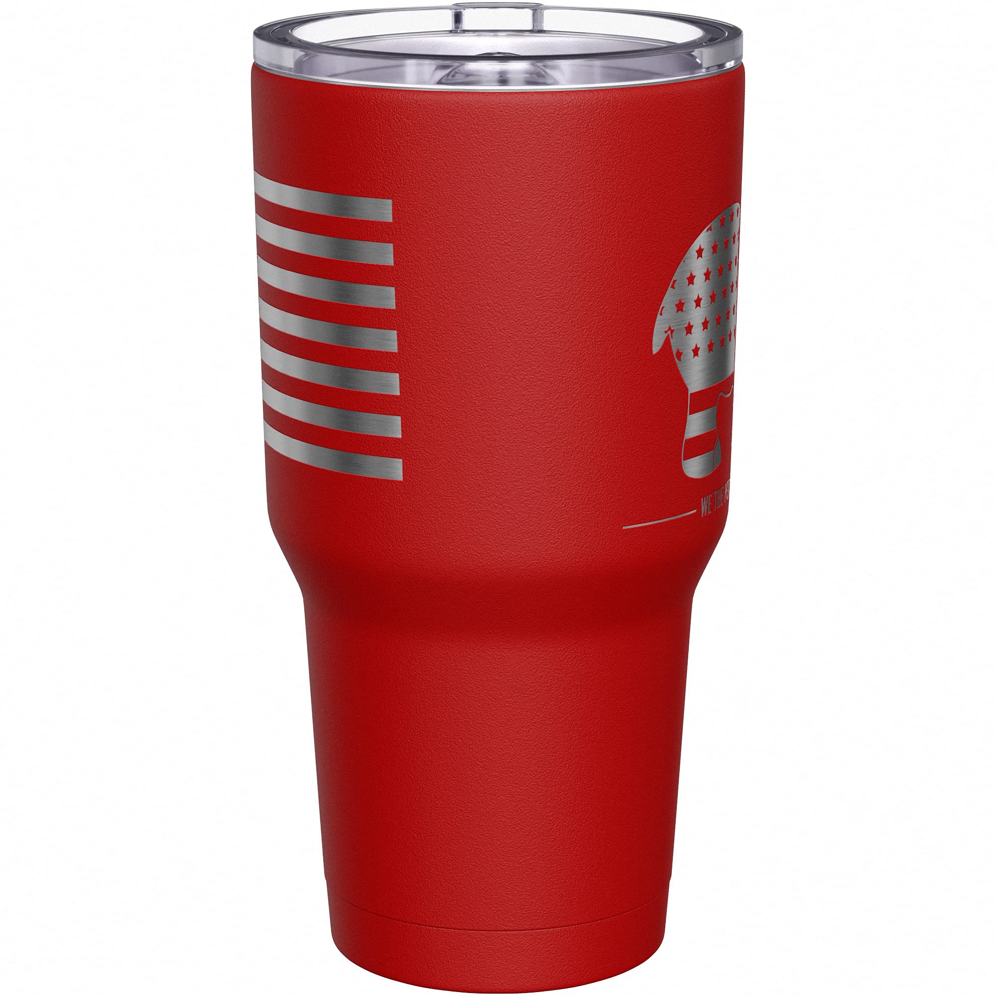 We The People Holsters - Trumpican - Trump Tumbler - American Flag Coffee Travel Mug - Trump Supporter Tumbler - Double Insulated Tumbler - 30 oz