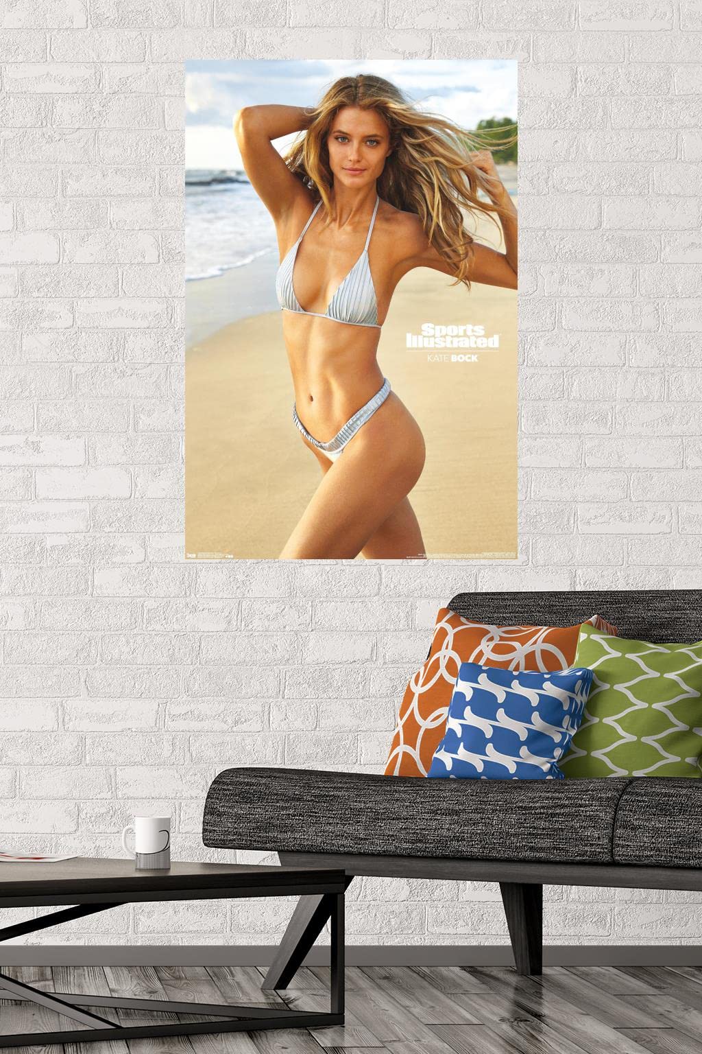 Trends International Sports Illustrated: Swimsuit Edition - Kate Bock 19 Wall Poster, 22.375'' X 34'', Premium Poster & Mount Bu