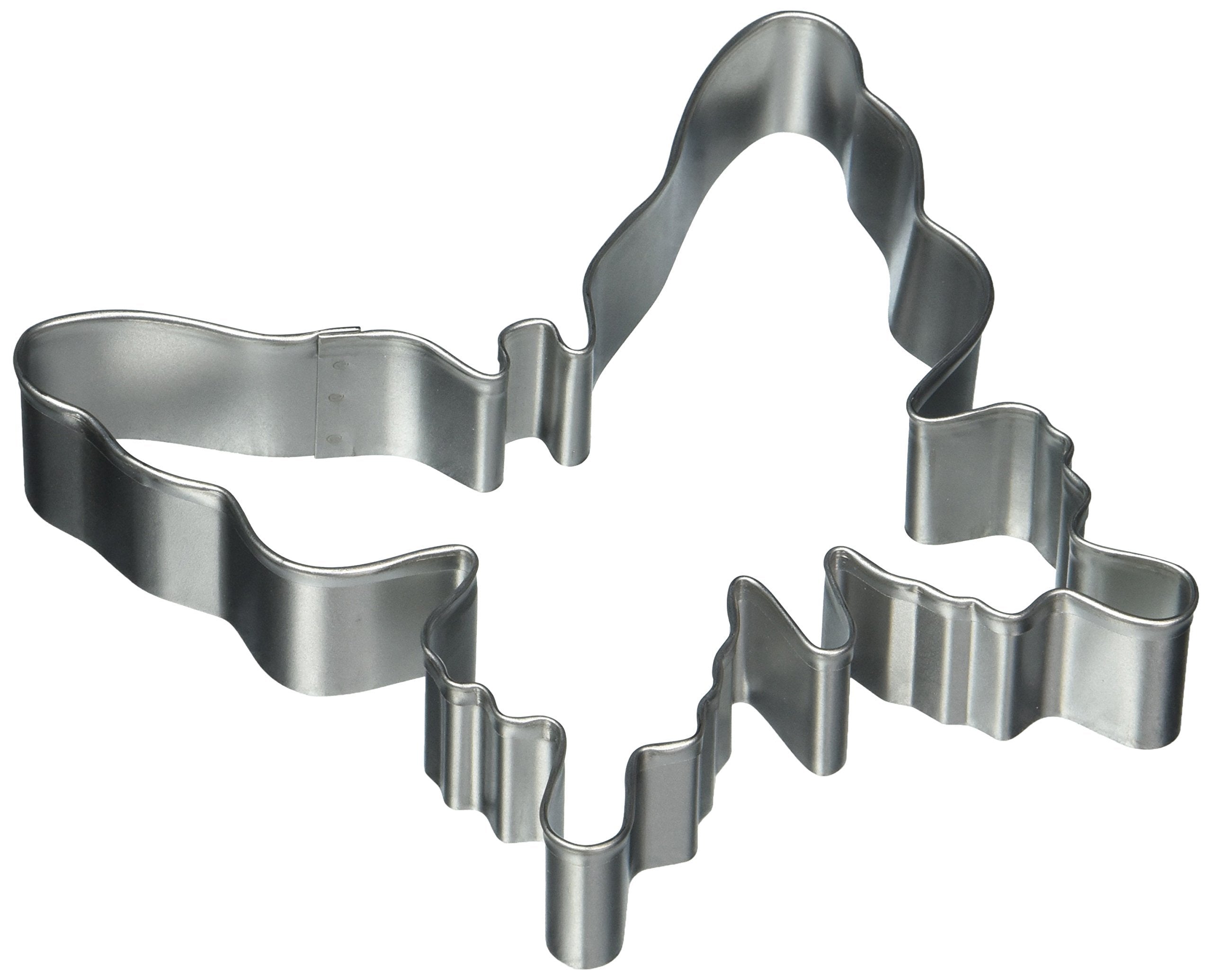 Foose Brand Butterfly Cookie Cutter 5.75 Inch -Stainless Steel Cookie Cutters - Butterfly Cookie Mold