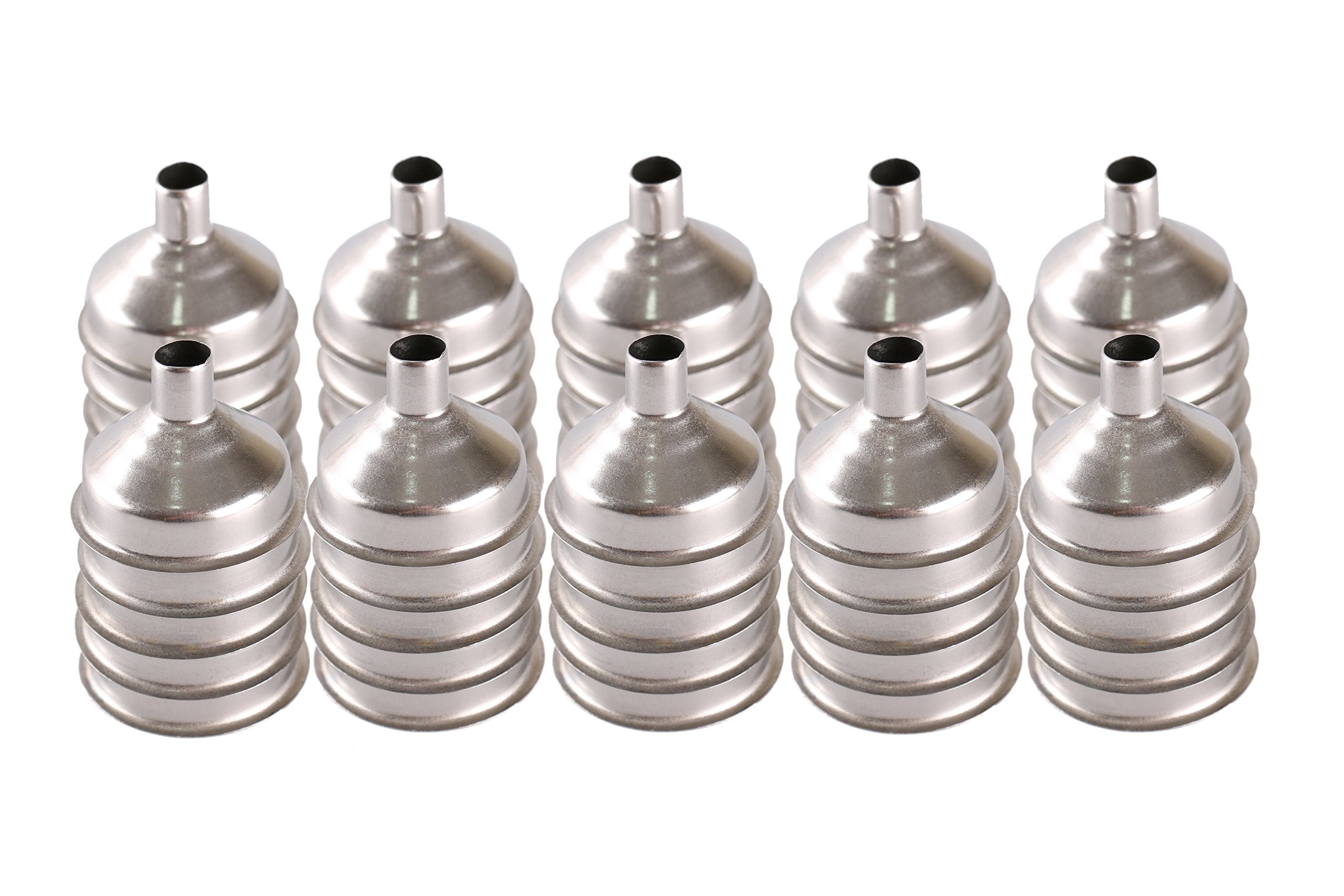 Mirenlife Stainless Steel Mini Funnel For Essential Oil Bottles/Flasks - Pack Of 50