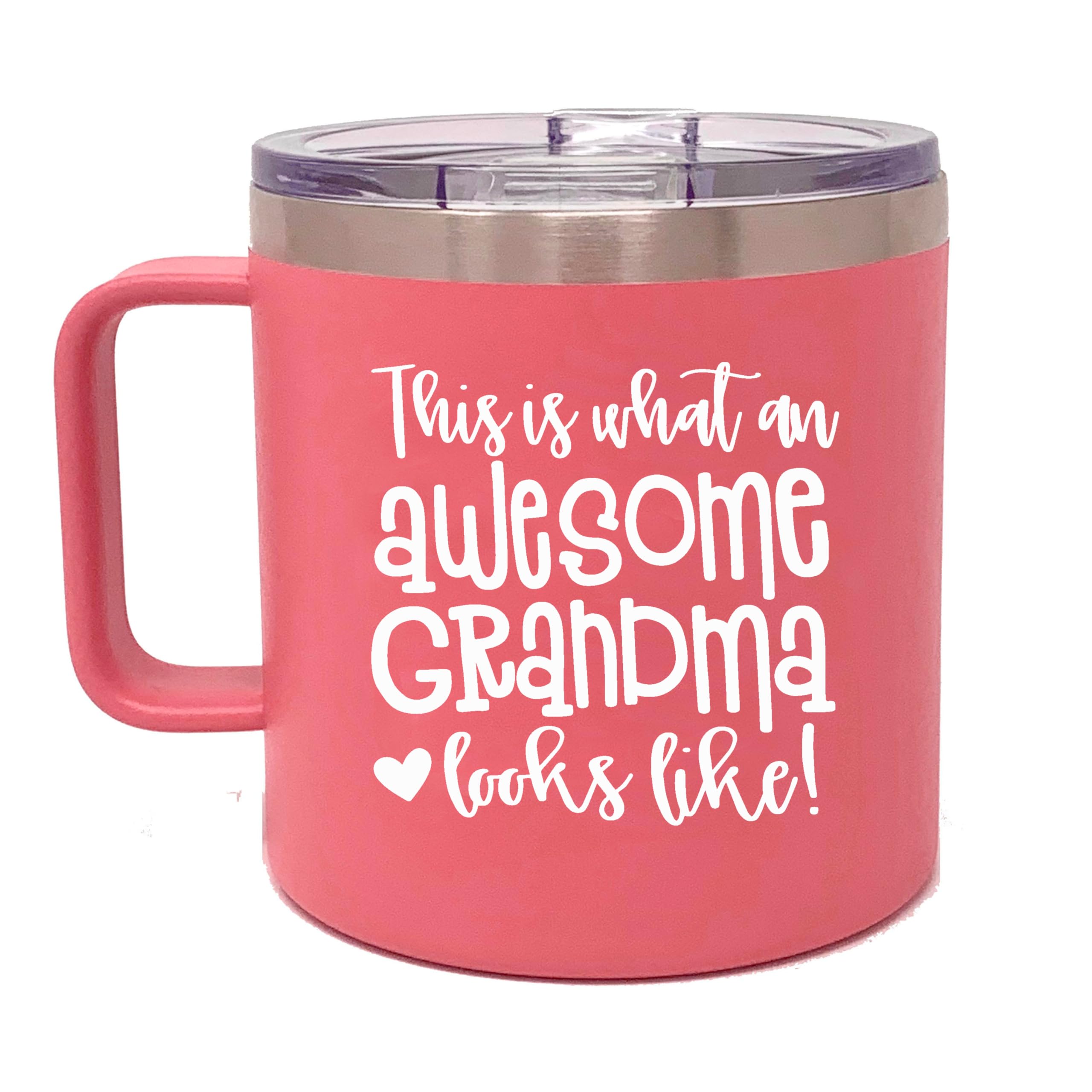 Best Grandma Gifts - Cute Grandma Coffee Mugs Tumbler Cups- Present for Gramma  Grammy  Grandmothers  Grandmom - Presents for Future New Grandma's for Christmas  Birthday  Mother's Day from Grandchild