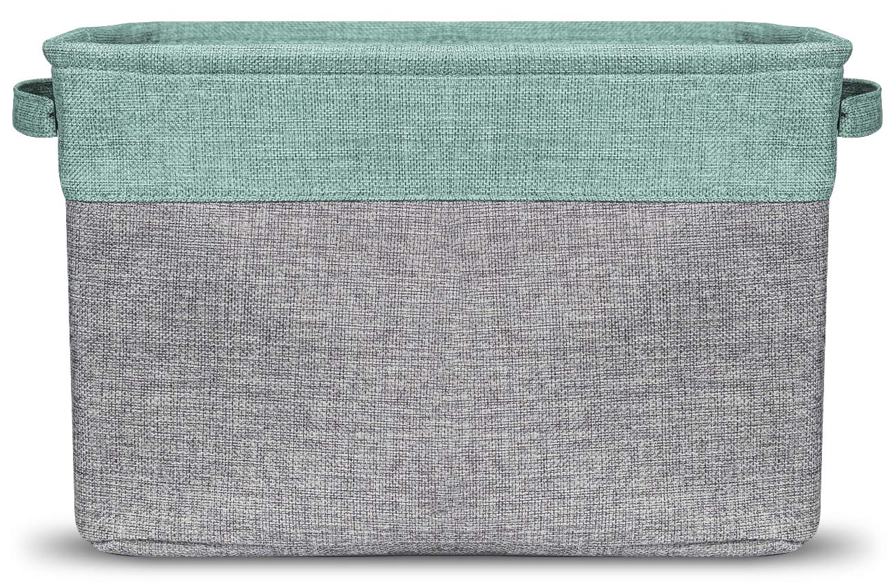 Sorbus Premium Fabric Storage Cubes 15 Inch - Big Sturdy Collapsible Storage Bins With Dual Handles - Foldable Baskets For Organ