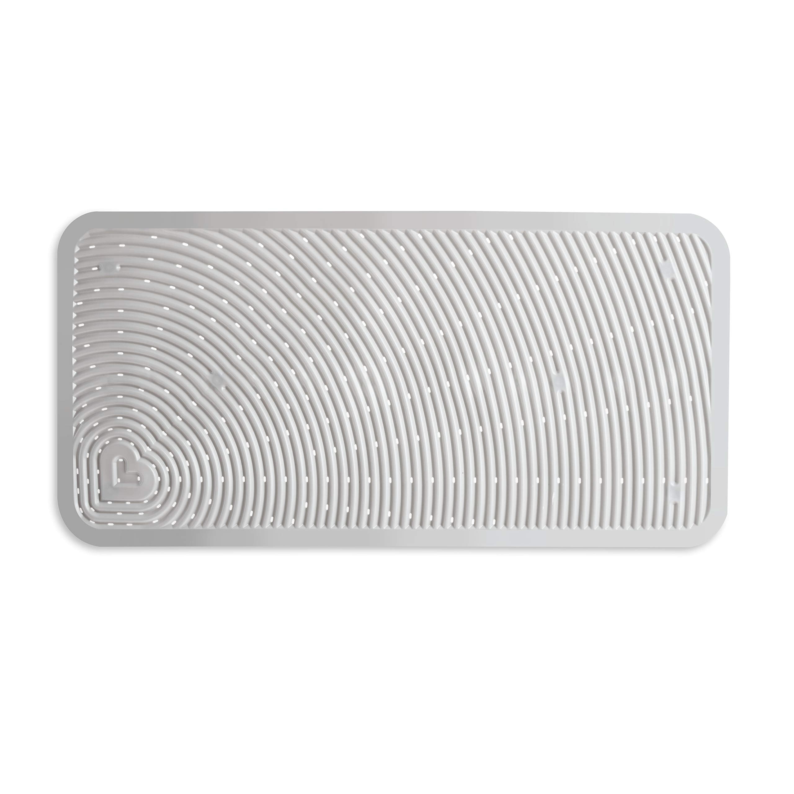Munchkin? Soft Spot? Cushioned Bath Mat for Kids  Grey
