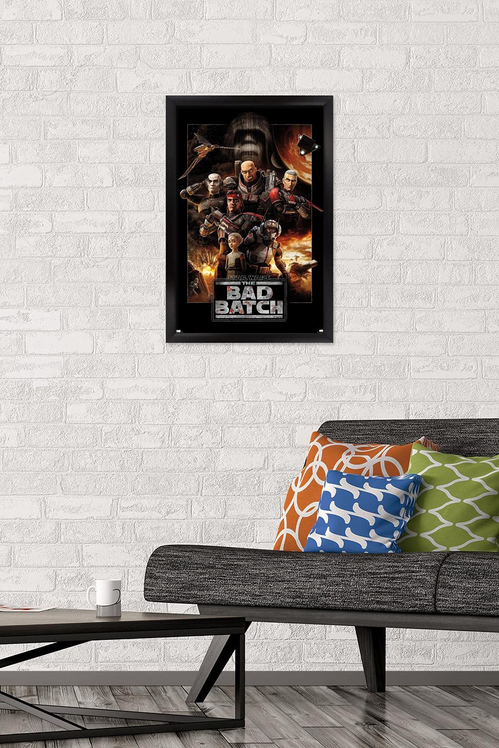Trends International Star Wars: The Bad Batch-One Sheet Wall Poster, 14.725'' X 22.375'', Black Framed Version