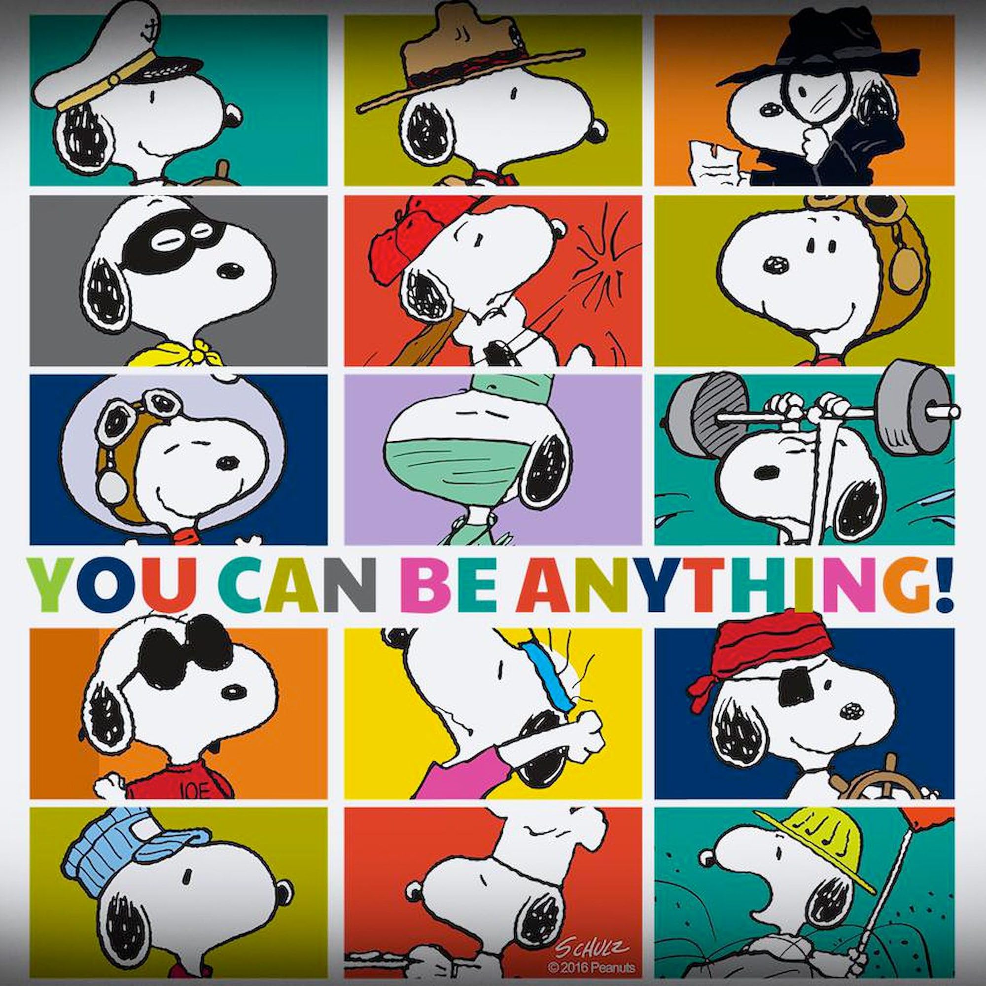 Cafepress Snoopy You Can Be Anything Ceramic Magic Mug Coffee, Tea Cup 11 Oz
