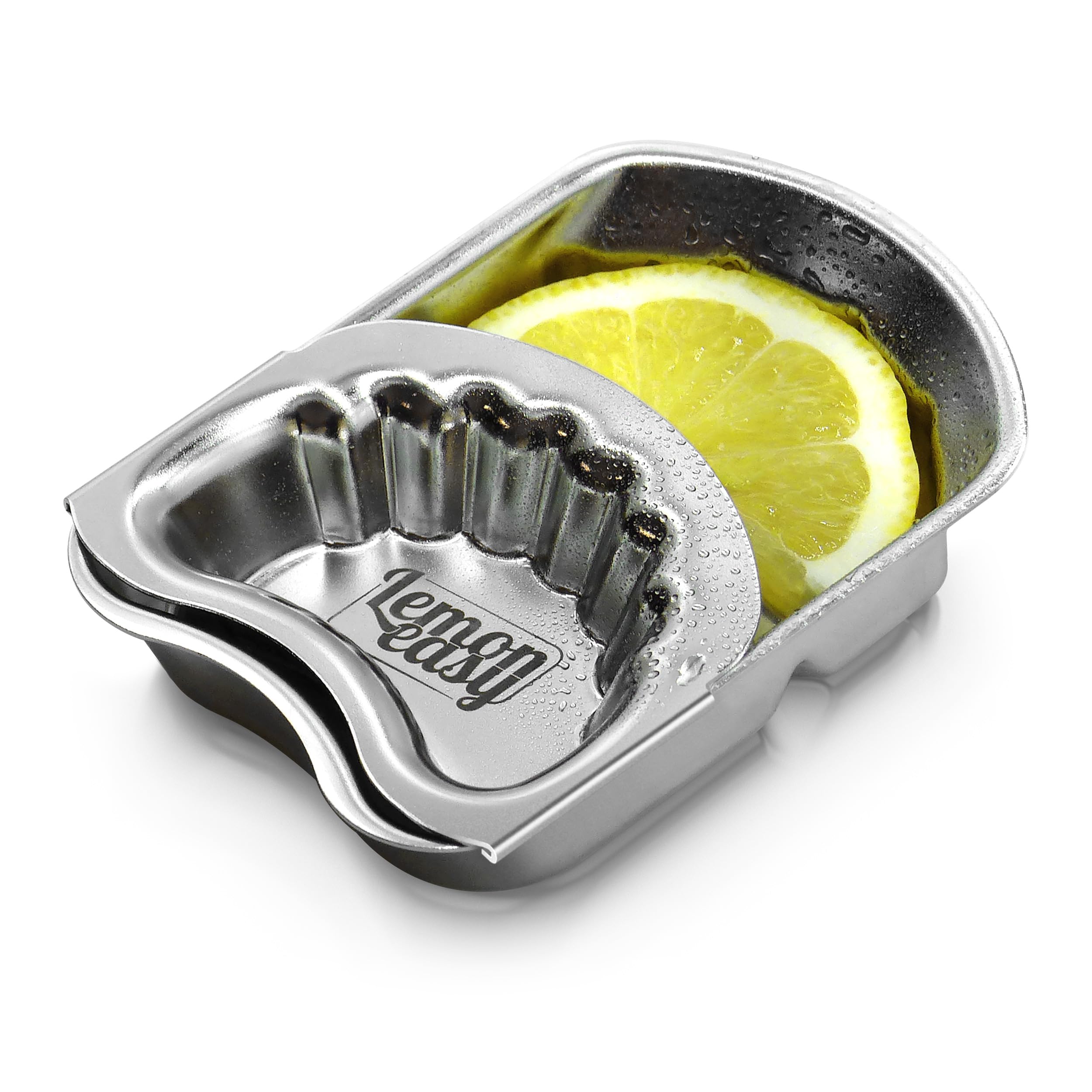 Germany'S Favorite - Lemoneasy Lemon Slice Squeezer - Stainless Steel Press - Ergonomic, Effortless, Lime, Orange, And Citrus Fr