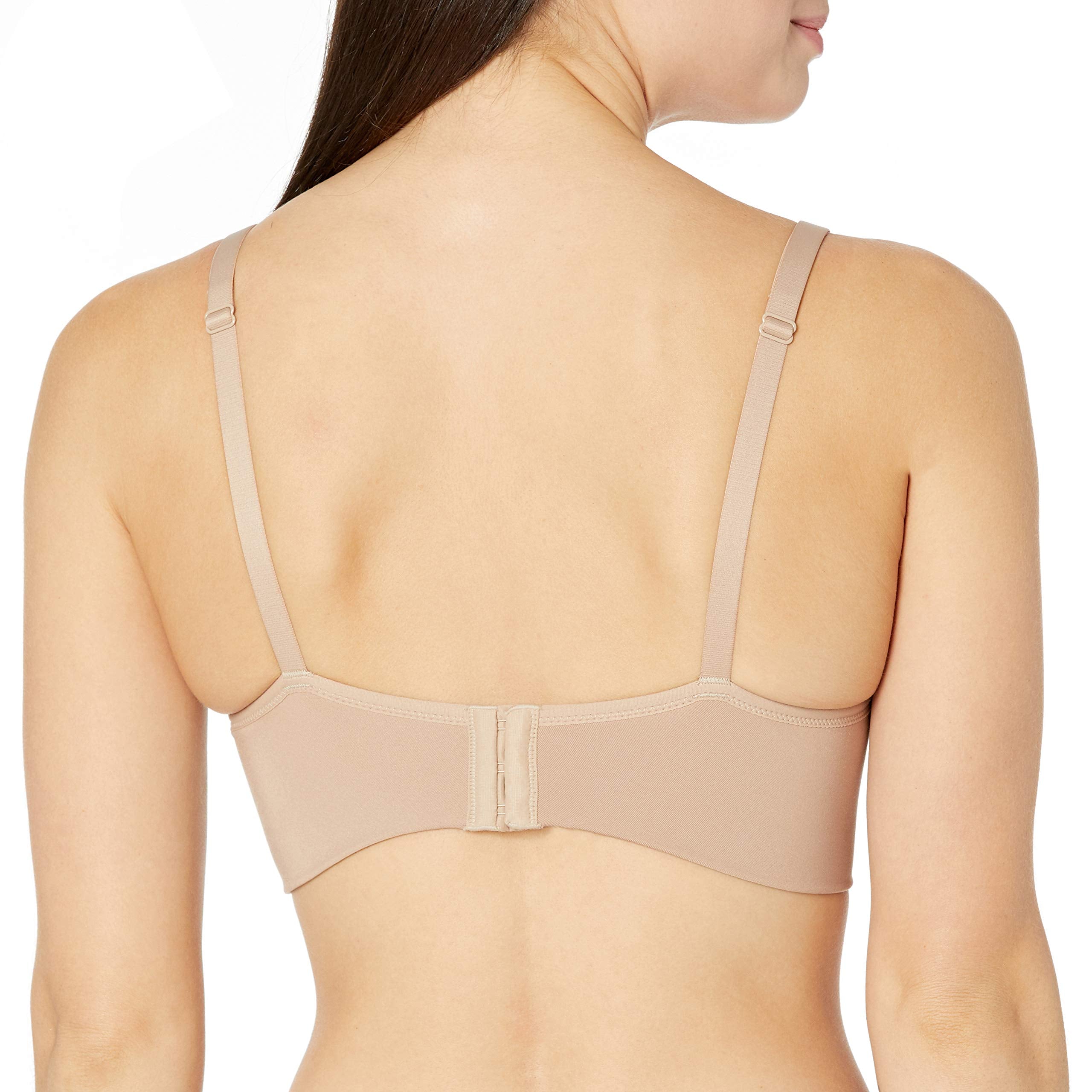 Warners Womens Benefits Allover-Smoothing Bliss Wireless Lightly Lined Convertible Comfort Bra Rm1011W, Toasted Almond, 38B
