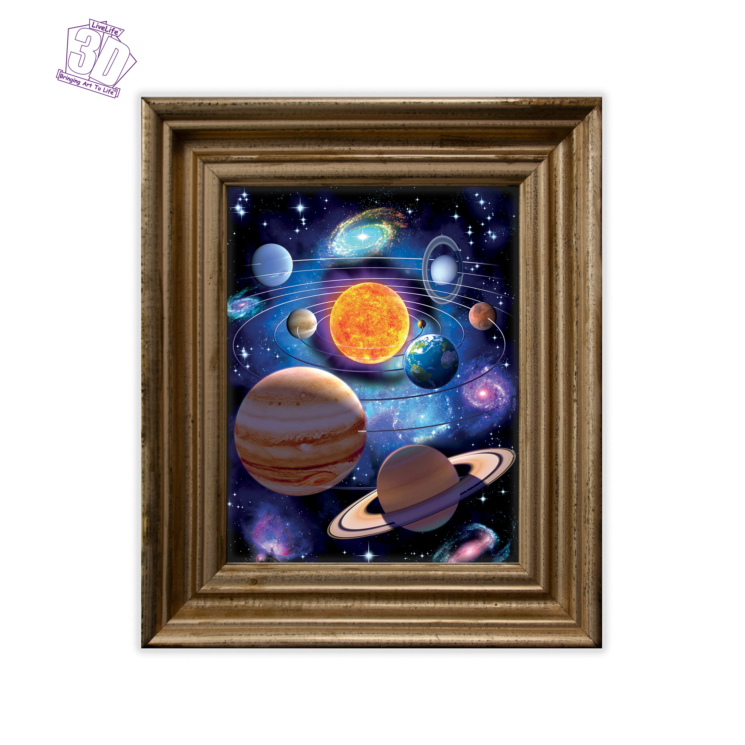 3D Livelife You Are Here De Deluxebase Lenticular Wall Poster Space 3D Poster No Frame Perfect Wall Decoration Original Artwork
