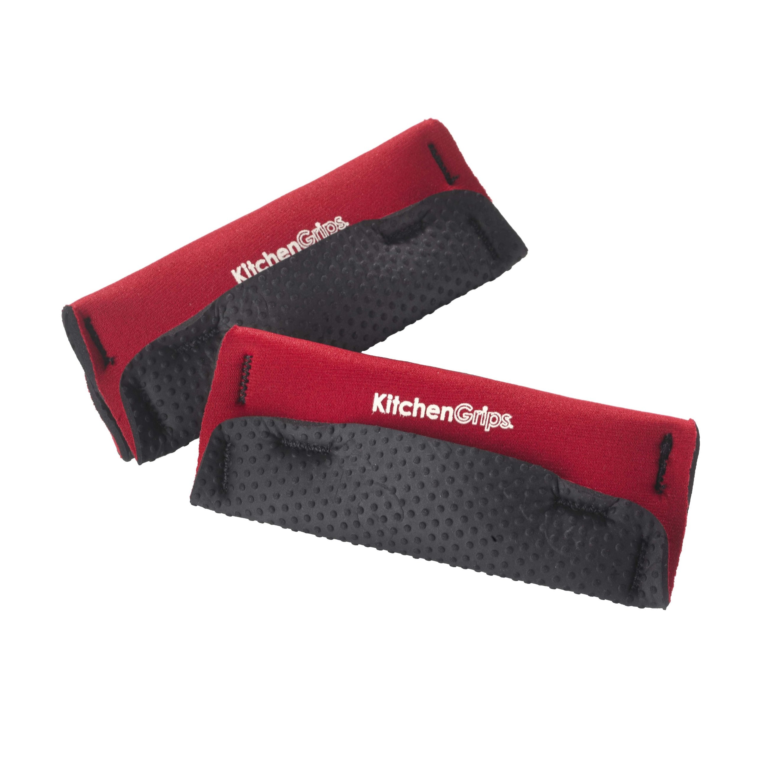Kitchen Grips Hot Loop Handle Holder Set Of 2, Cherry/Black