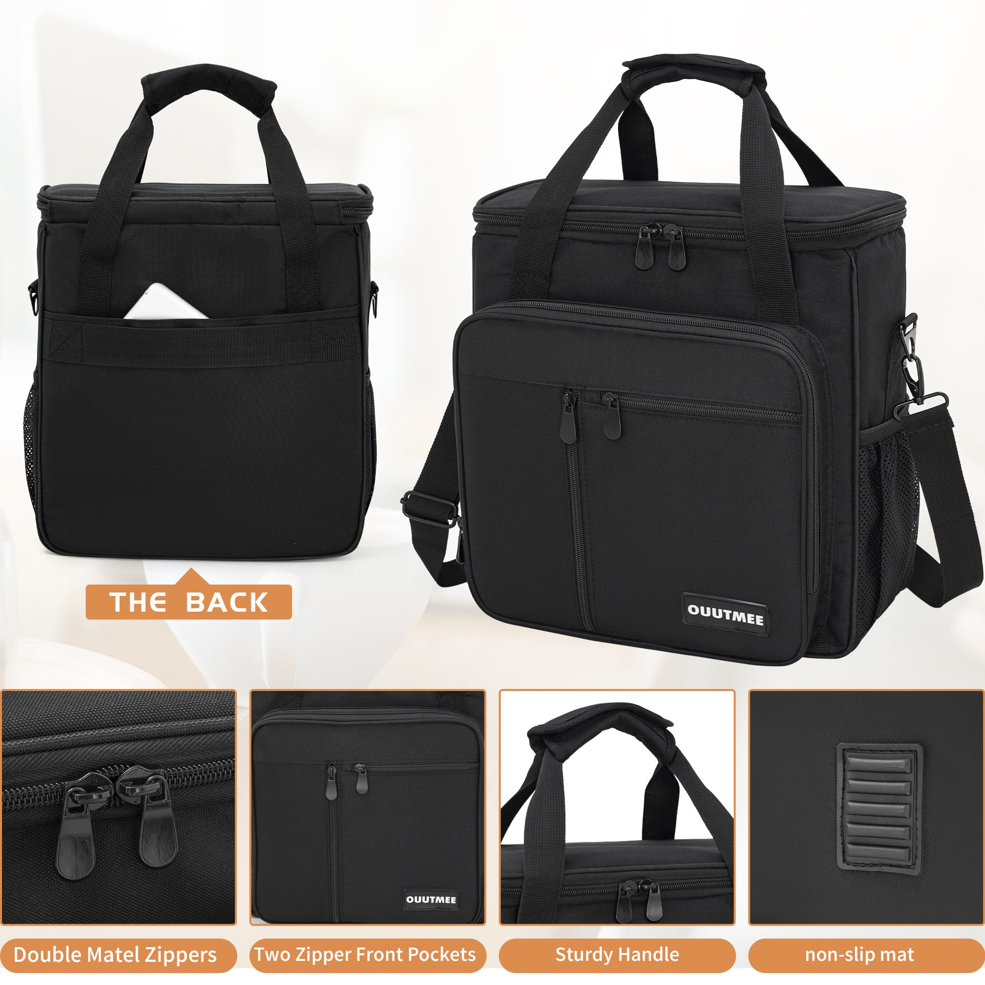 Ouutmee Coffee Maker Carrying Bag Compatible With Keurig K-Mini Or K-Mini Plus, Single Serve Coffee Brewer Portable Storage Bag