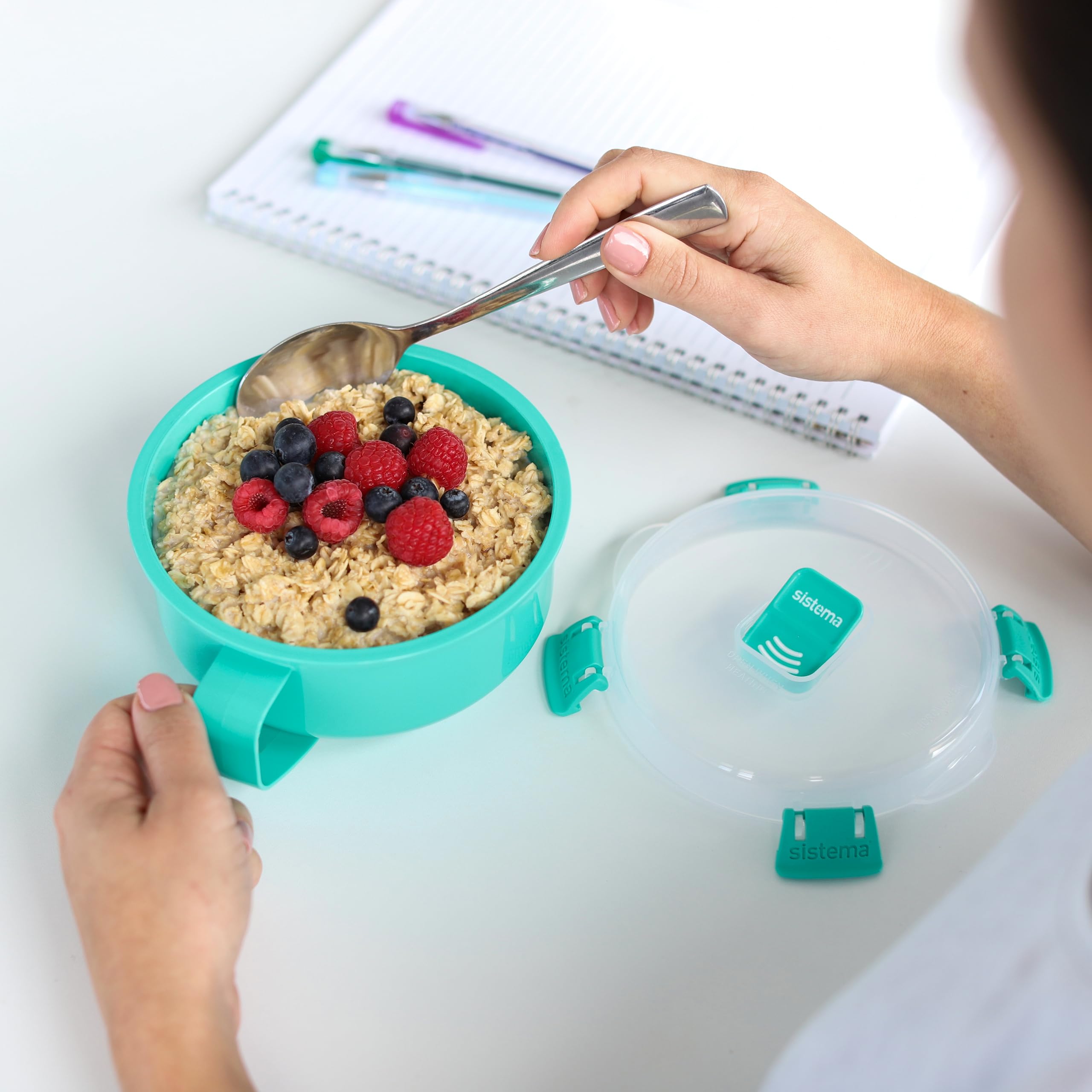 Sistema Microwave Breakfast Bowl, 850Ml, Colors May Vary