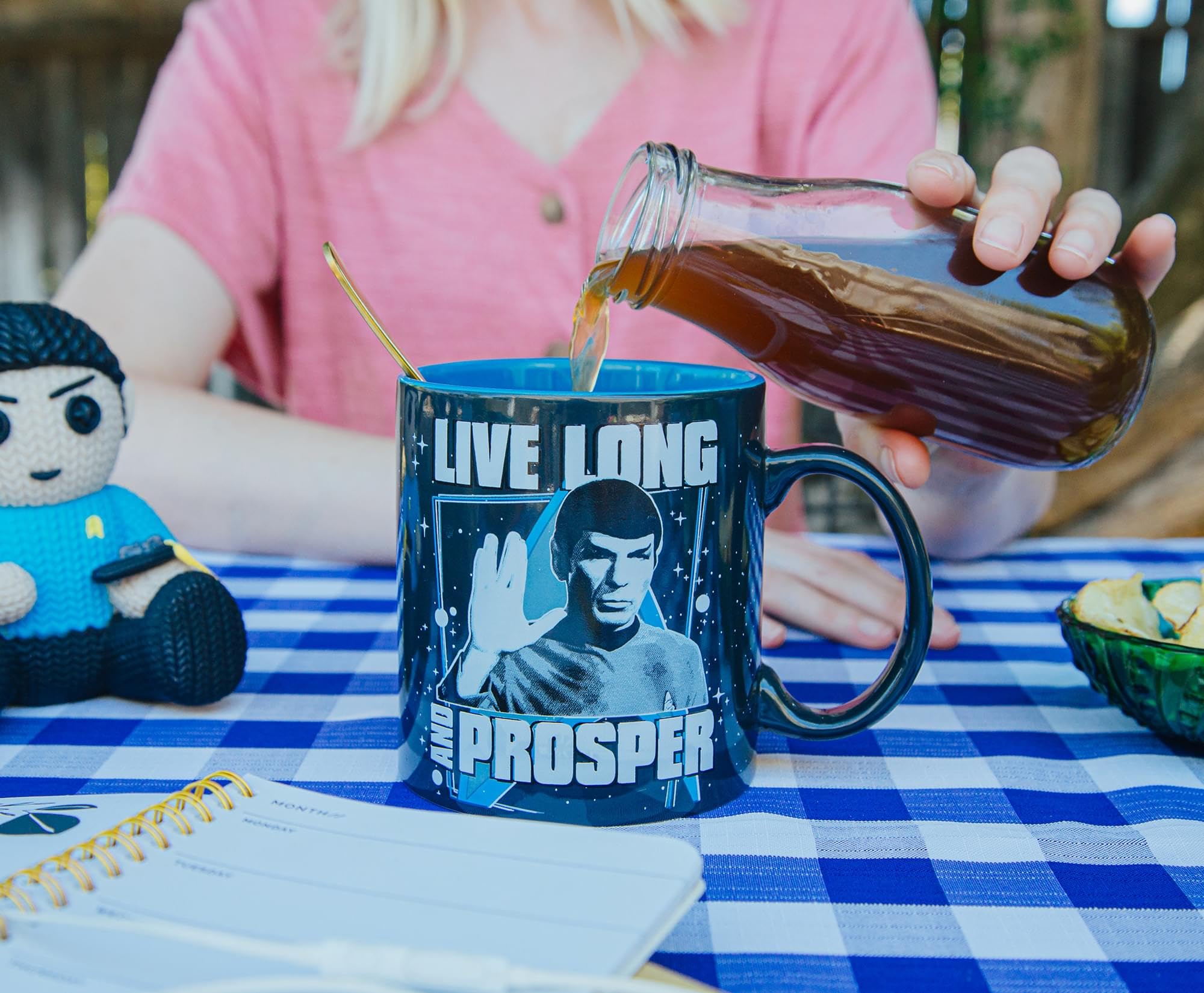 Star Trek Spock Live Long And Prosper 20Oz Ceramic Mug