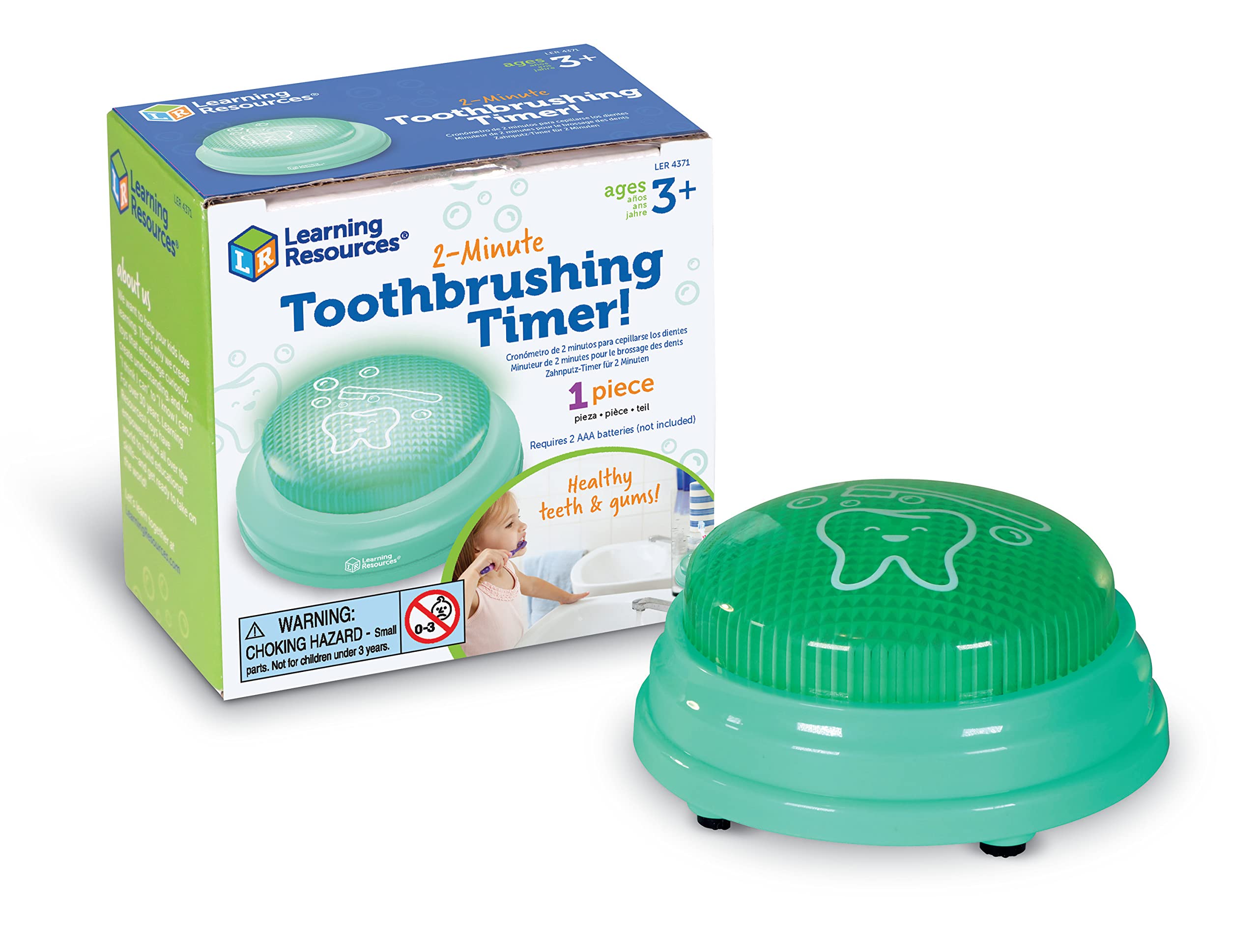Build Better Brushing Skills: Help boost your kids dental health with this fun toothbrushing timer!